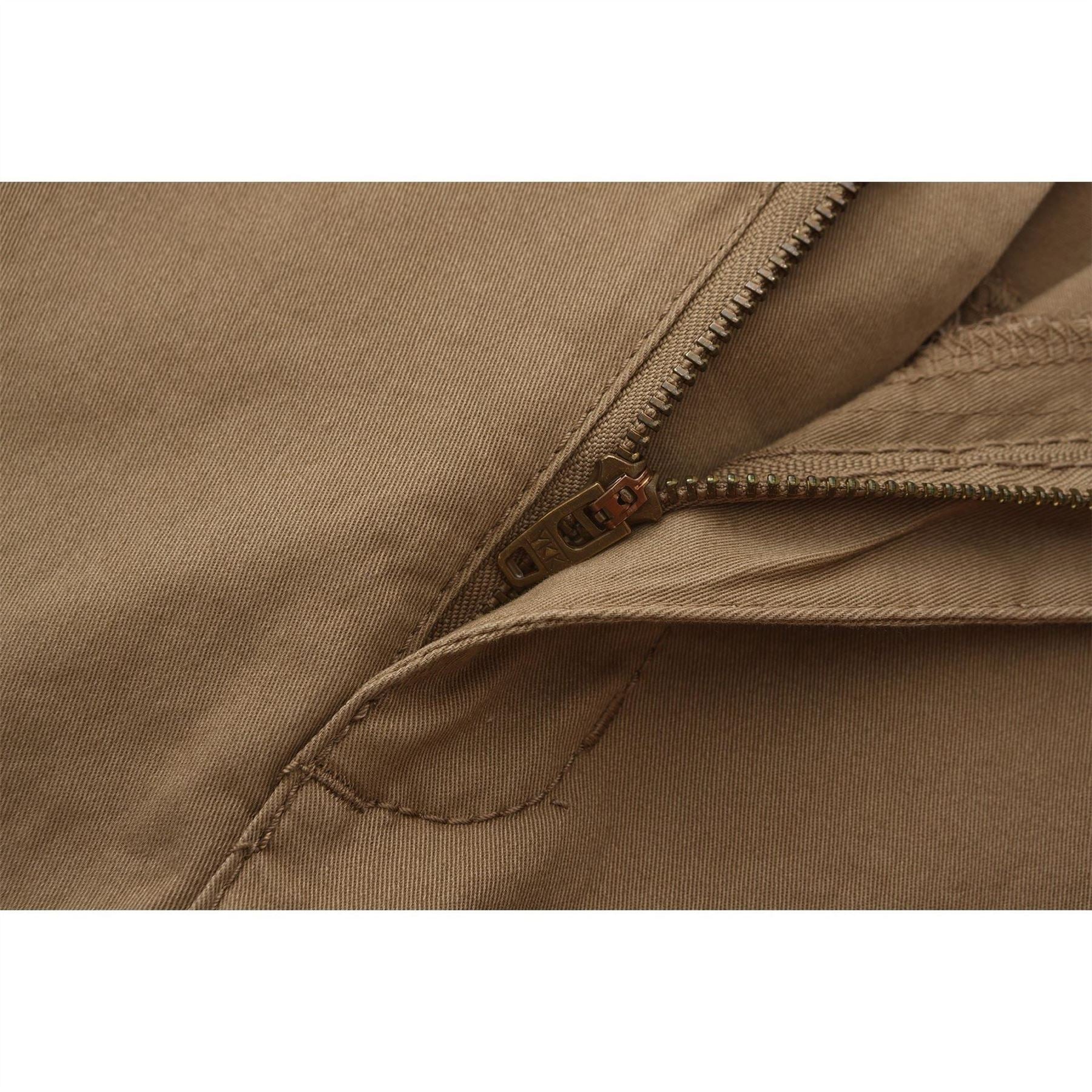 Firetrap Solid Patterned Straight Chinos