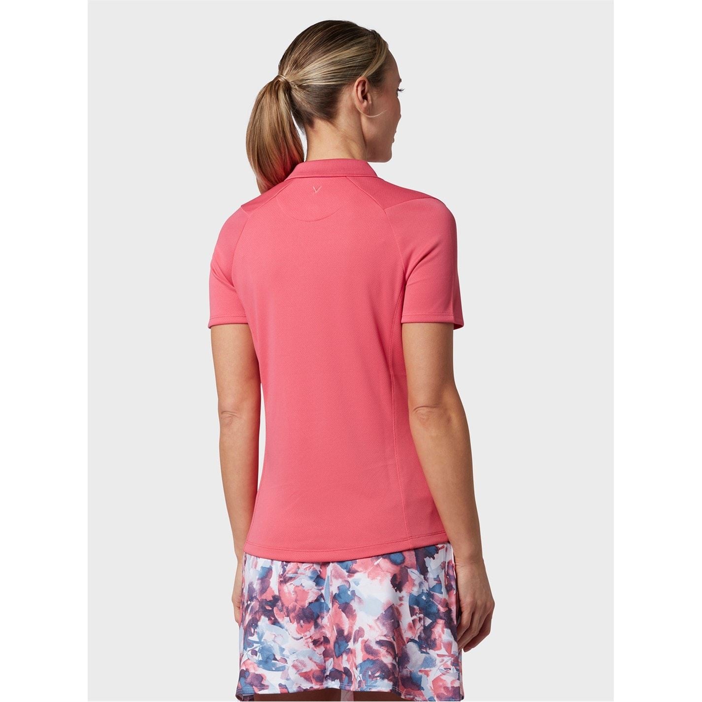 Callaway Collared Neck Short Sleeve Athletic Shirt