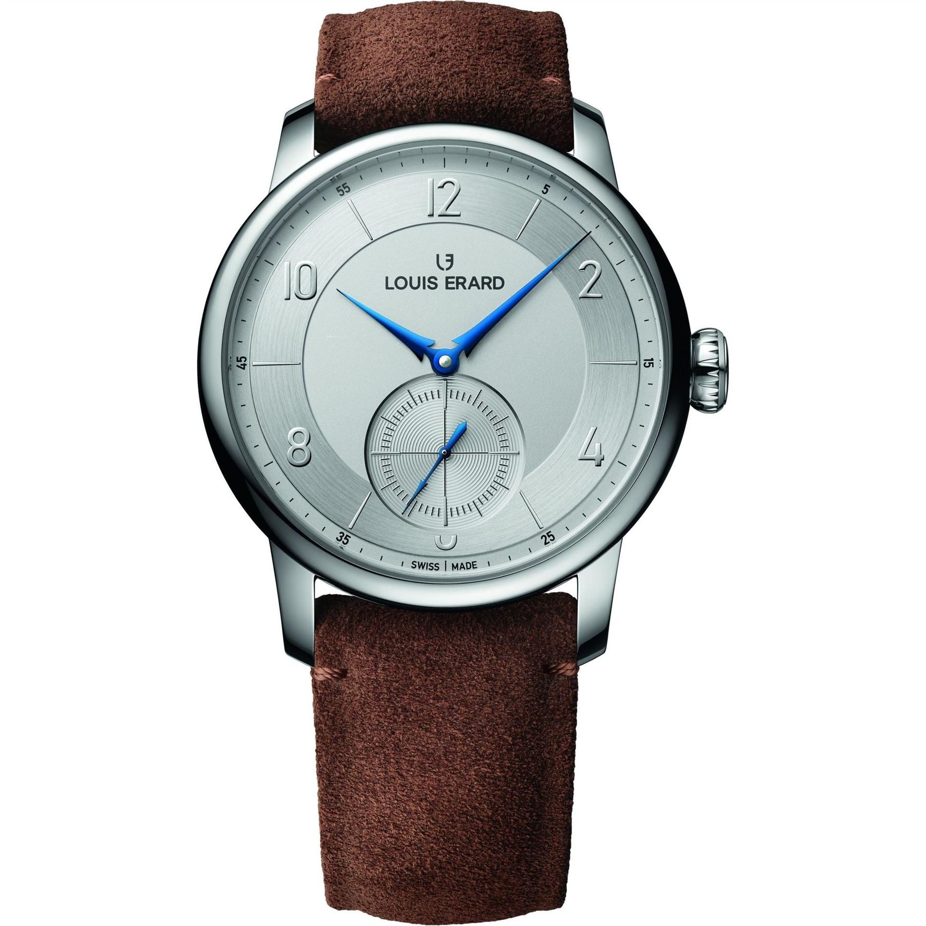 Louis Erard Analogue Leather Strap Watch
