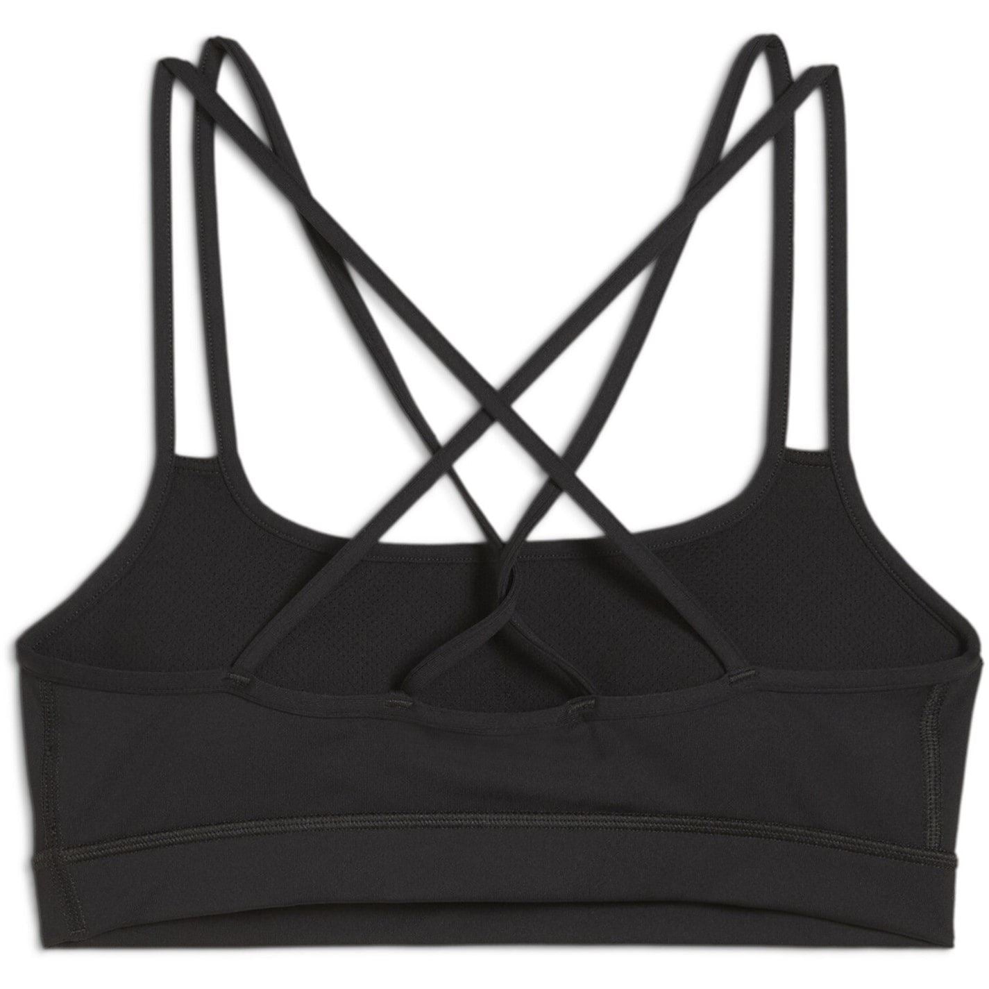 Puma Strappy Scoop Neck Slim Fit Bra