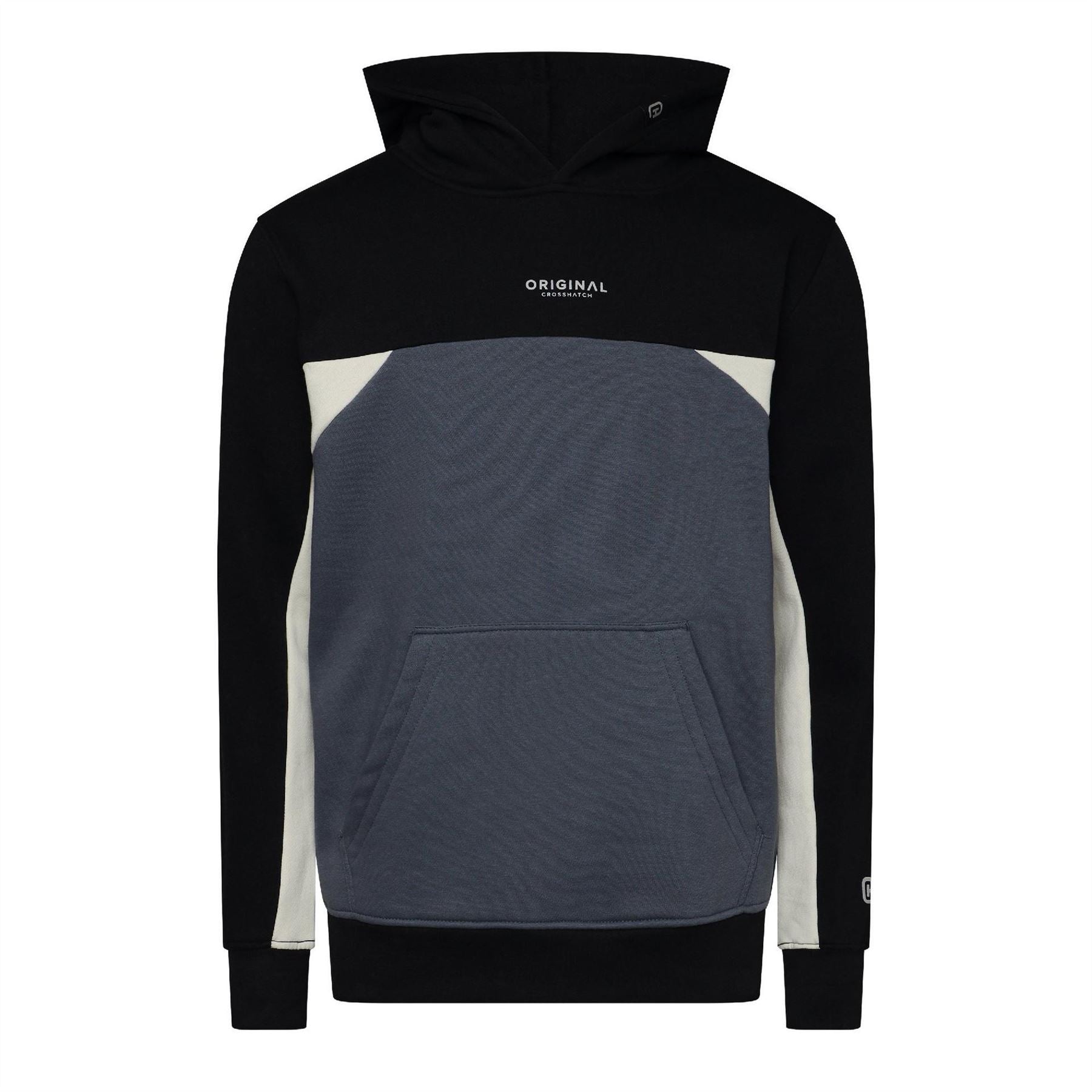 Crosshatch Castlebay Hooded Neck Kangaroo Pocket Sweatshirt