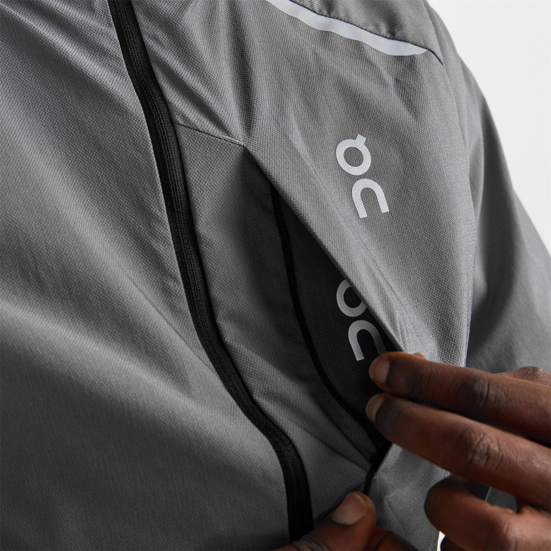 On Lumos Weather Resistant Reflective Performance Running Jacket