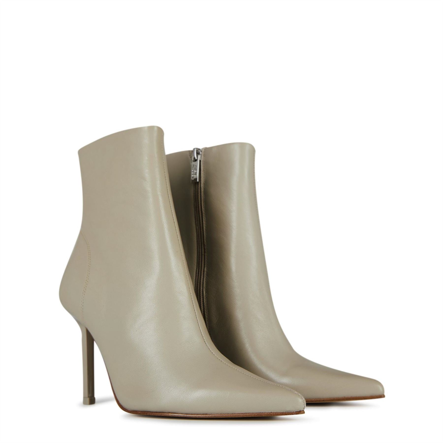 Steve Madden Stiletto Heel Ankle Boots with Almond Toe