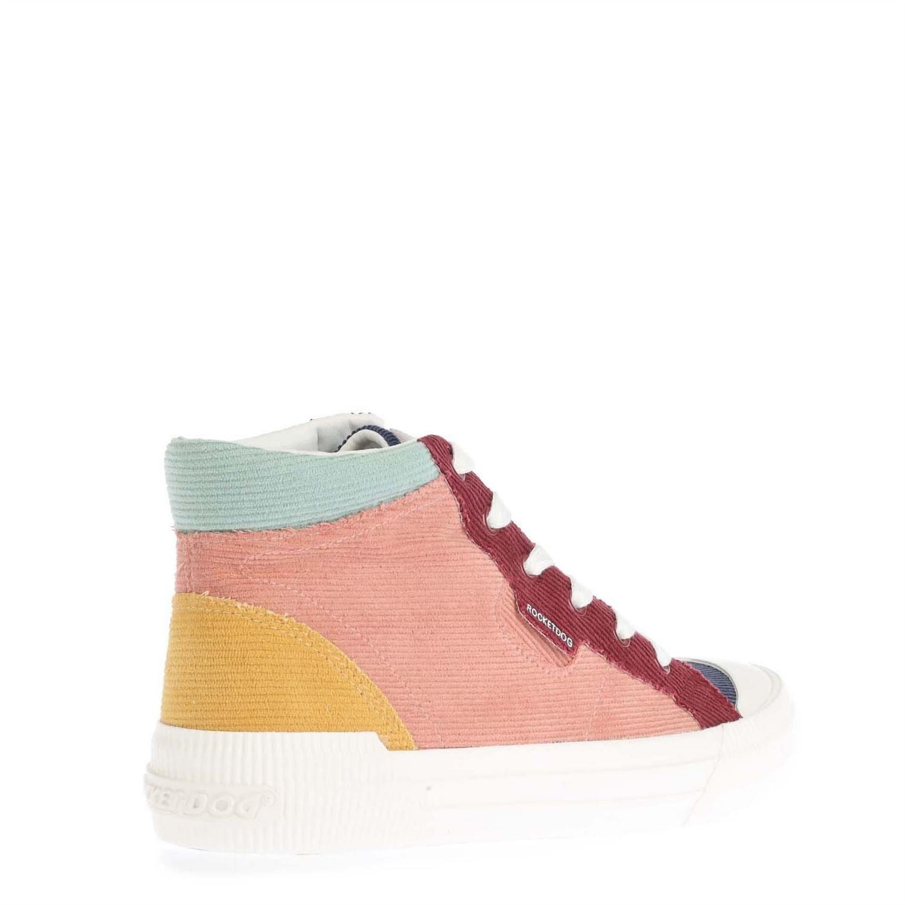 Rocket Dog Corduroy High Top Trainers