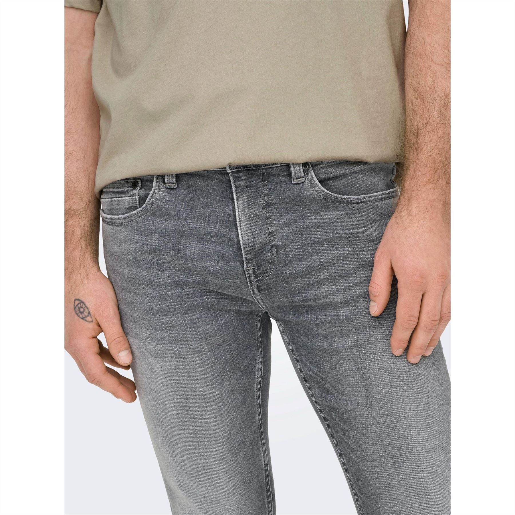 Only Five Pocket Design Slim Fit Jeans