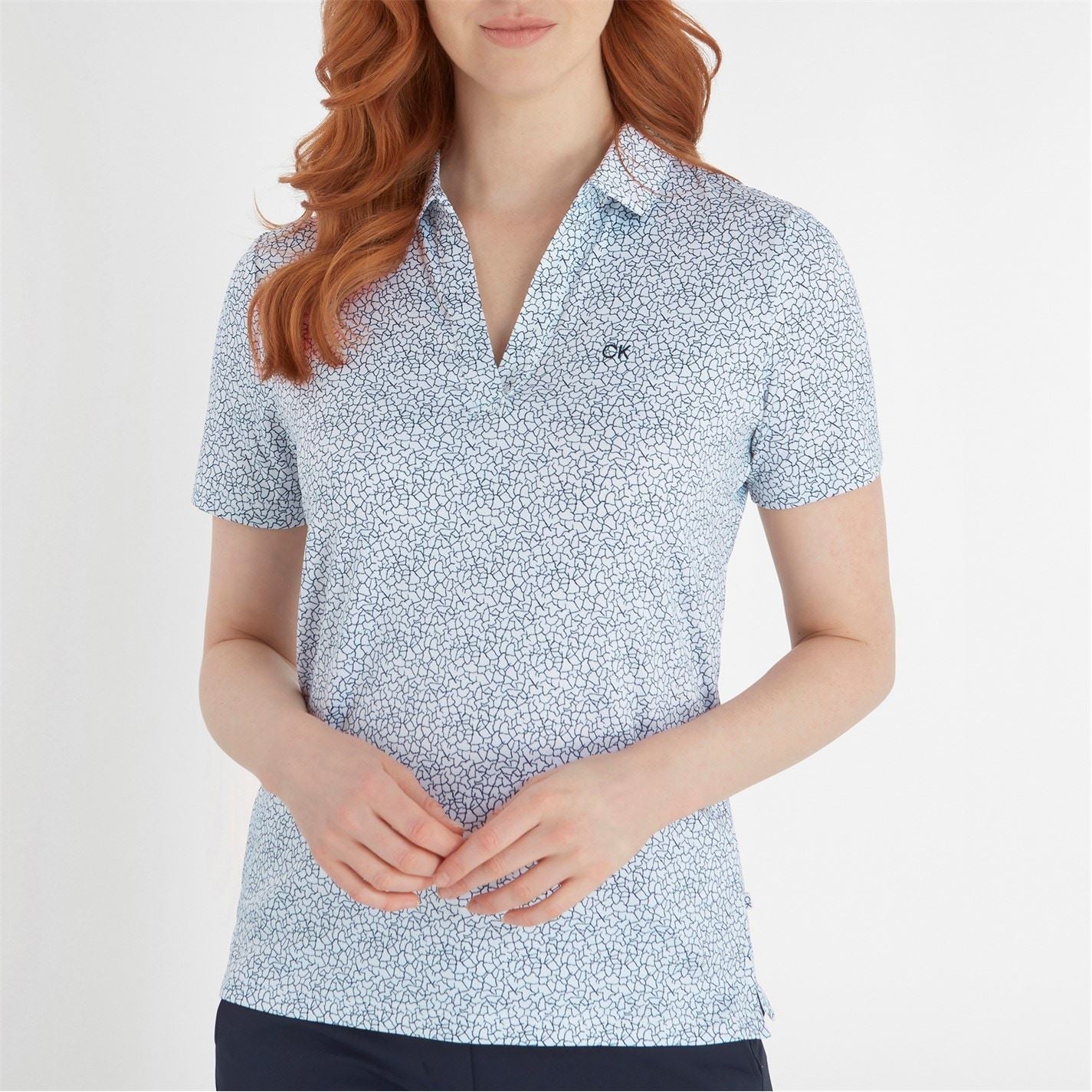 Calvin Klein Golf Short Sleeve Performance Polo Shirt