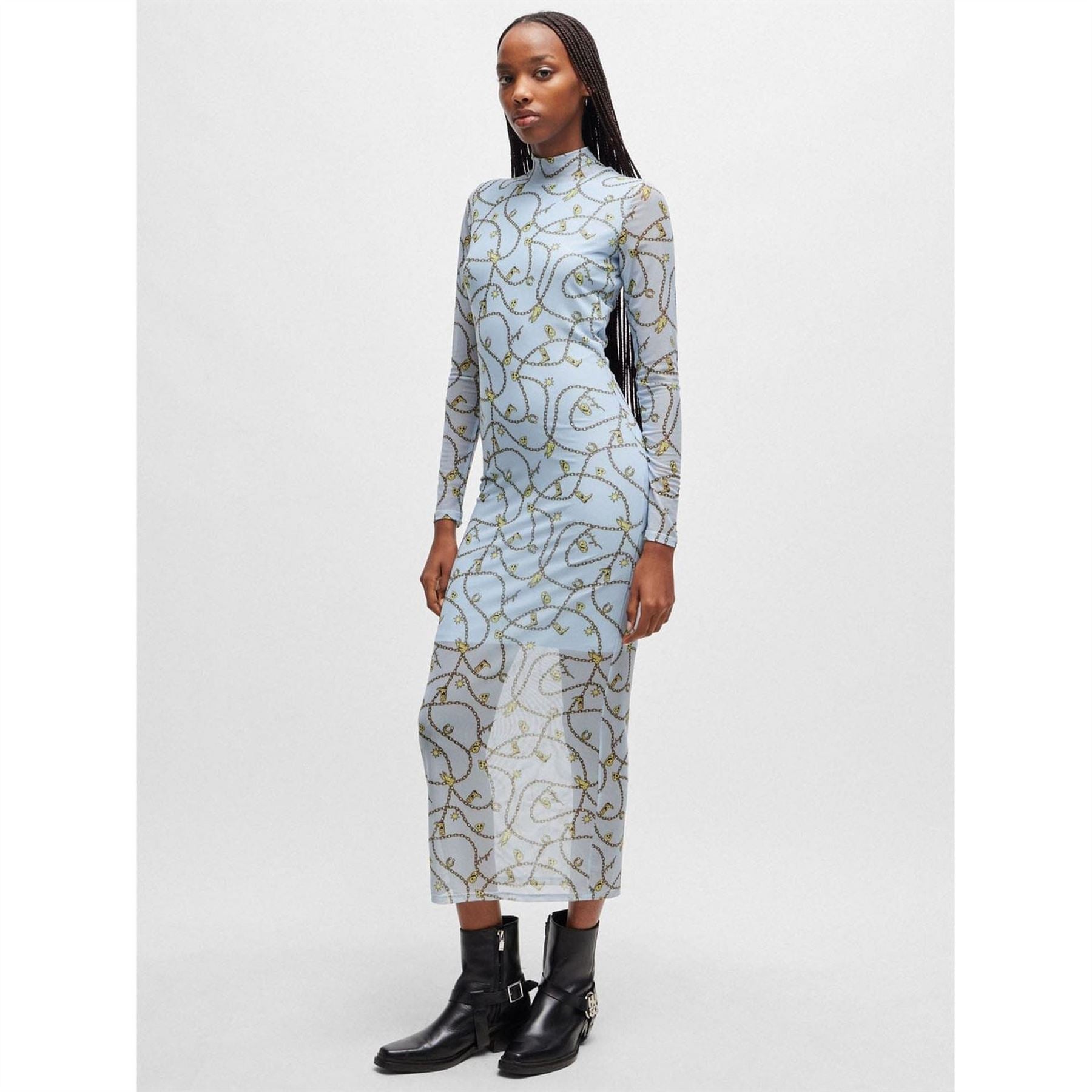 Boss Womens Nasuse 2 10252795 01 Maxi Dress