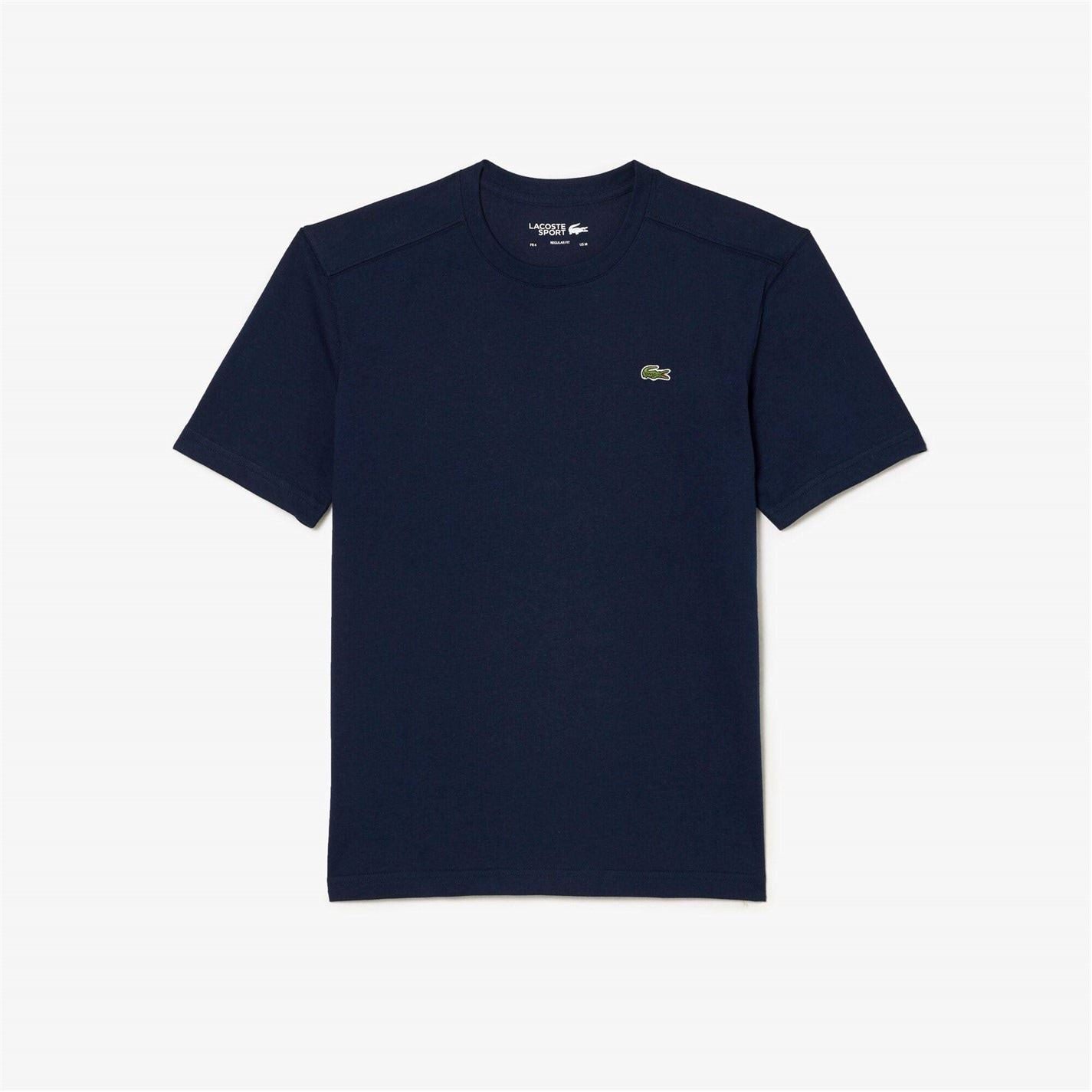 Lacoste Logo Moisture Wicking Short Sleeve Performance T-Shirt
