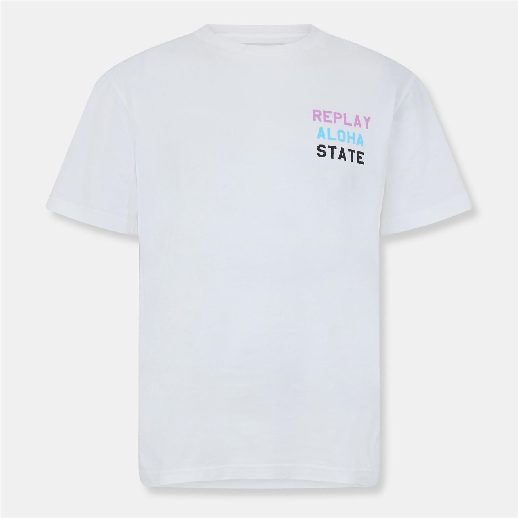 Replay Aloha State Regular Fit T-Shirt