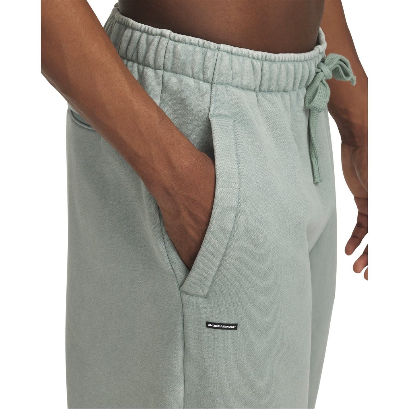 Under Armour Solid Patterned Wide Leg Icon Joggers