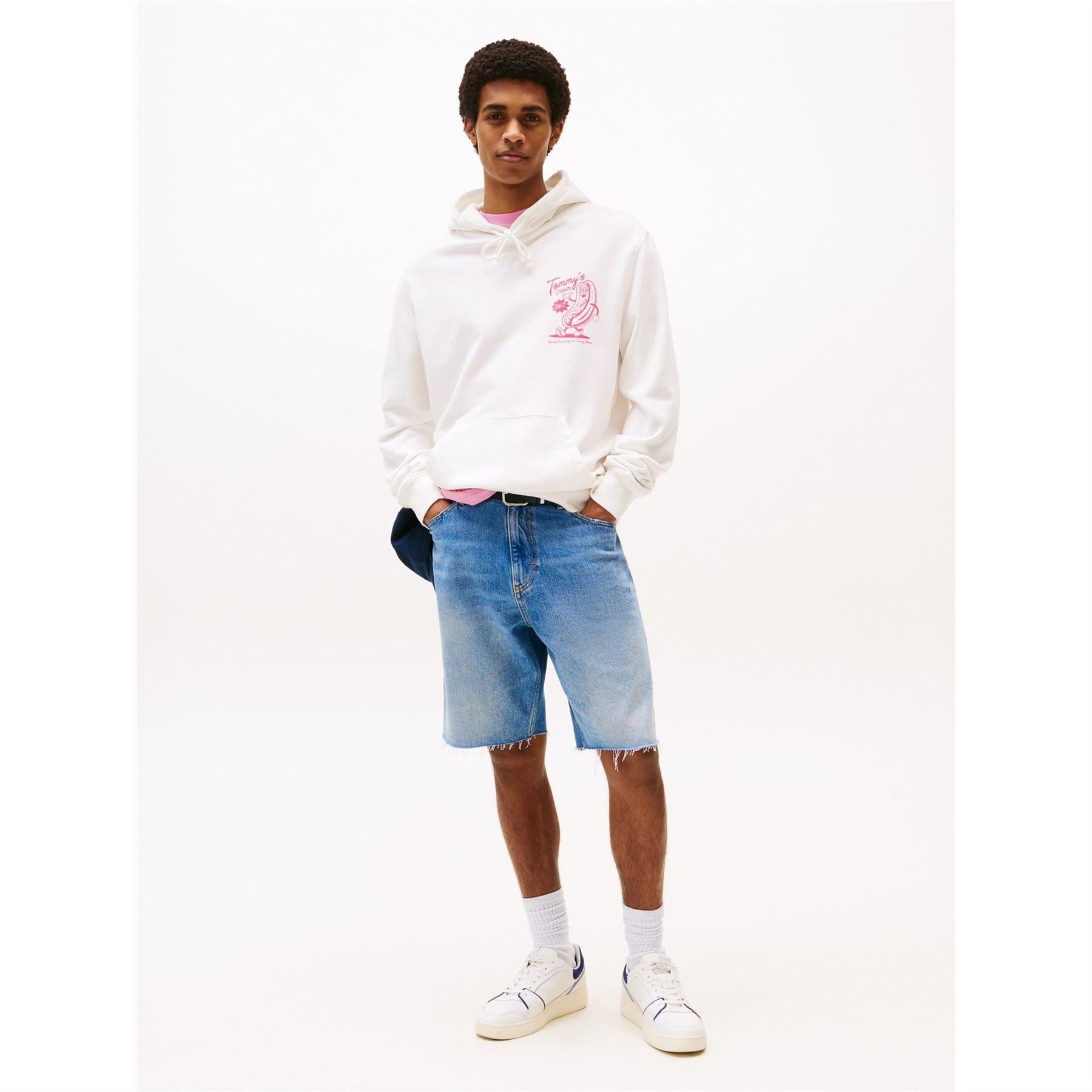 Tommy Jeans Regular Fit Large Genie Hooded Sweatshirt