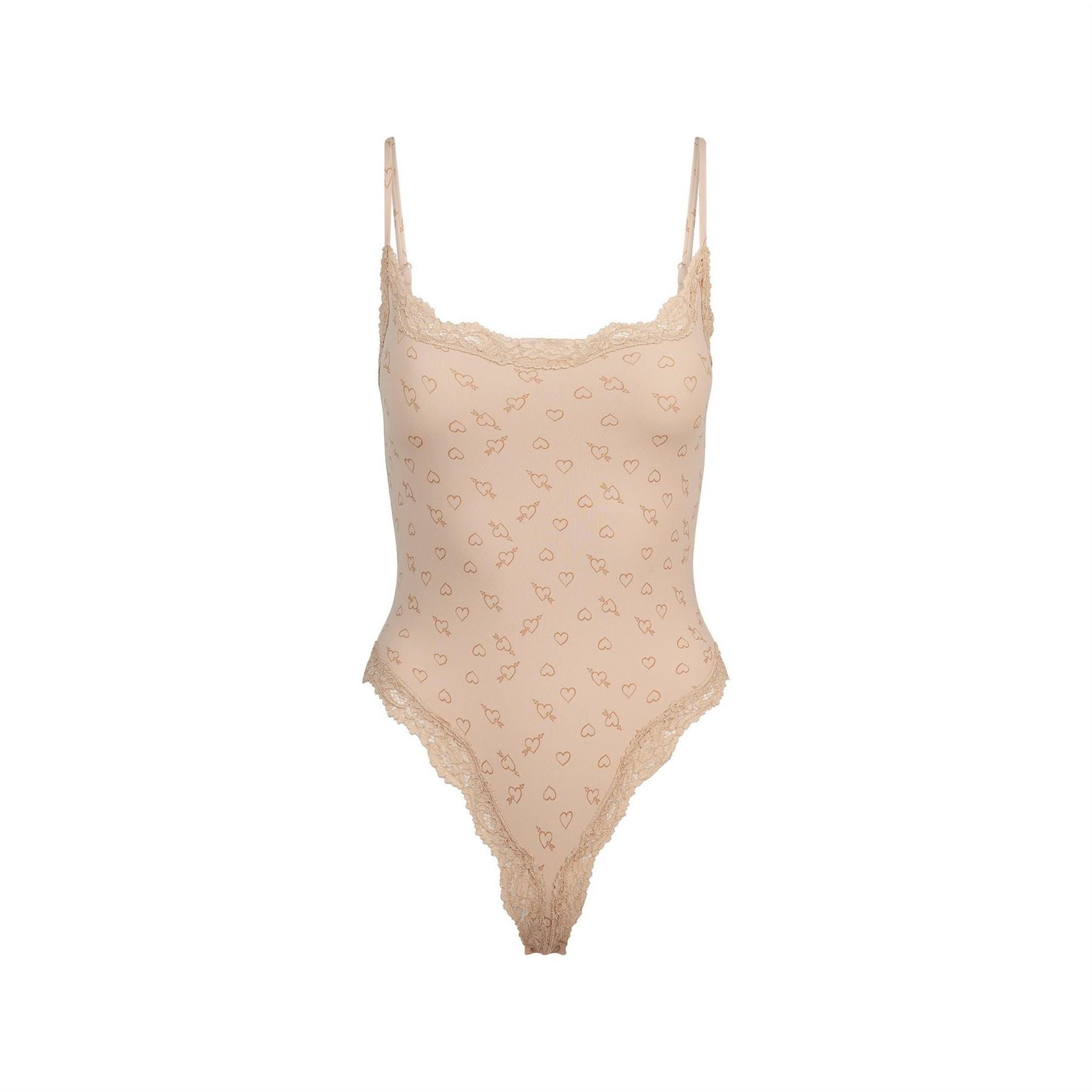 SKIMS Womens Fits Everybody Lace Cami Bodysuit