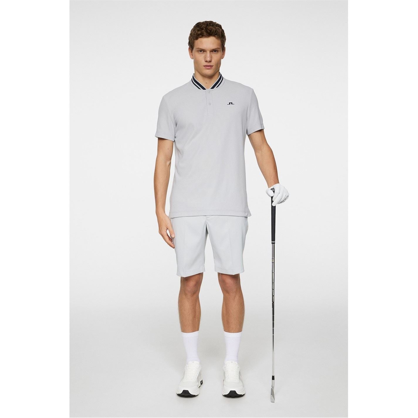 J Lindeberg Golf Tyson Regular Fit Short Sleeve Polo Shirt