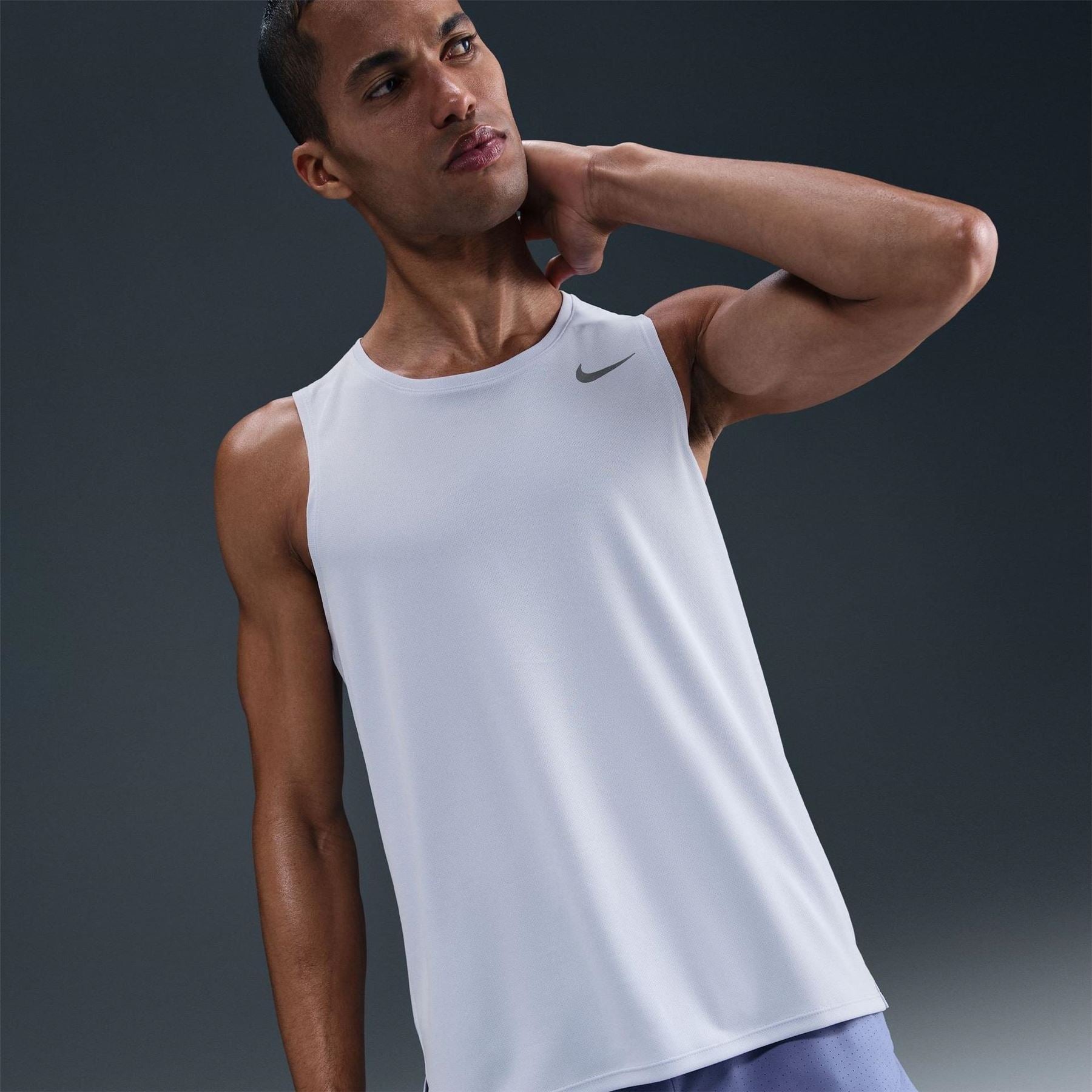 Nike Mens Dri Fit Miler Running Tank