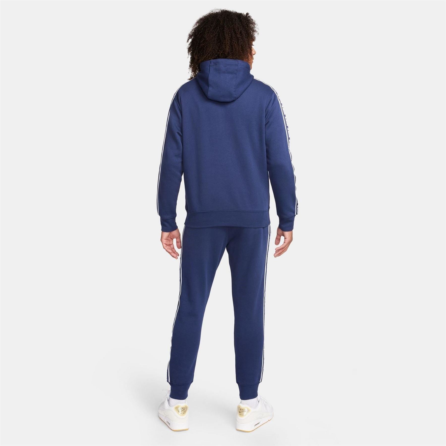 Nike Mens Club Fleece Graphic Hooded Tracksuit