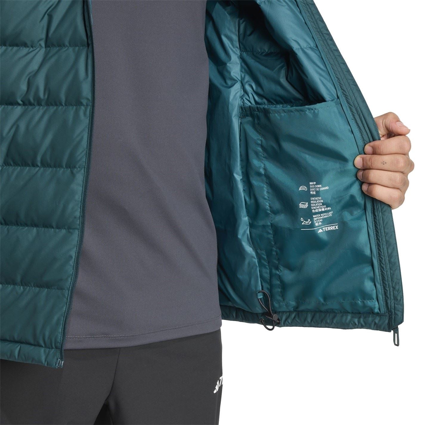 adidas Terrex Multi Light Down Climawarm Hooded Jacket