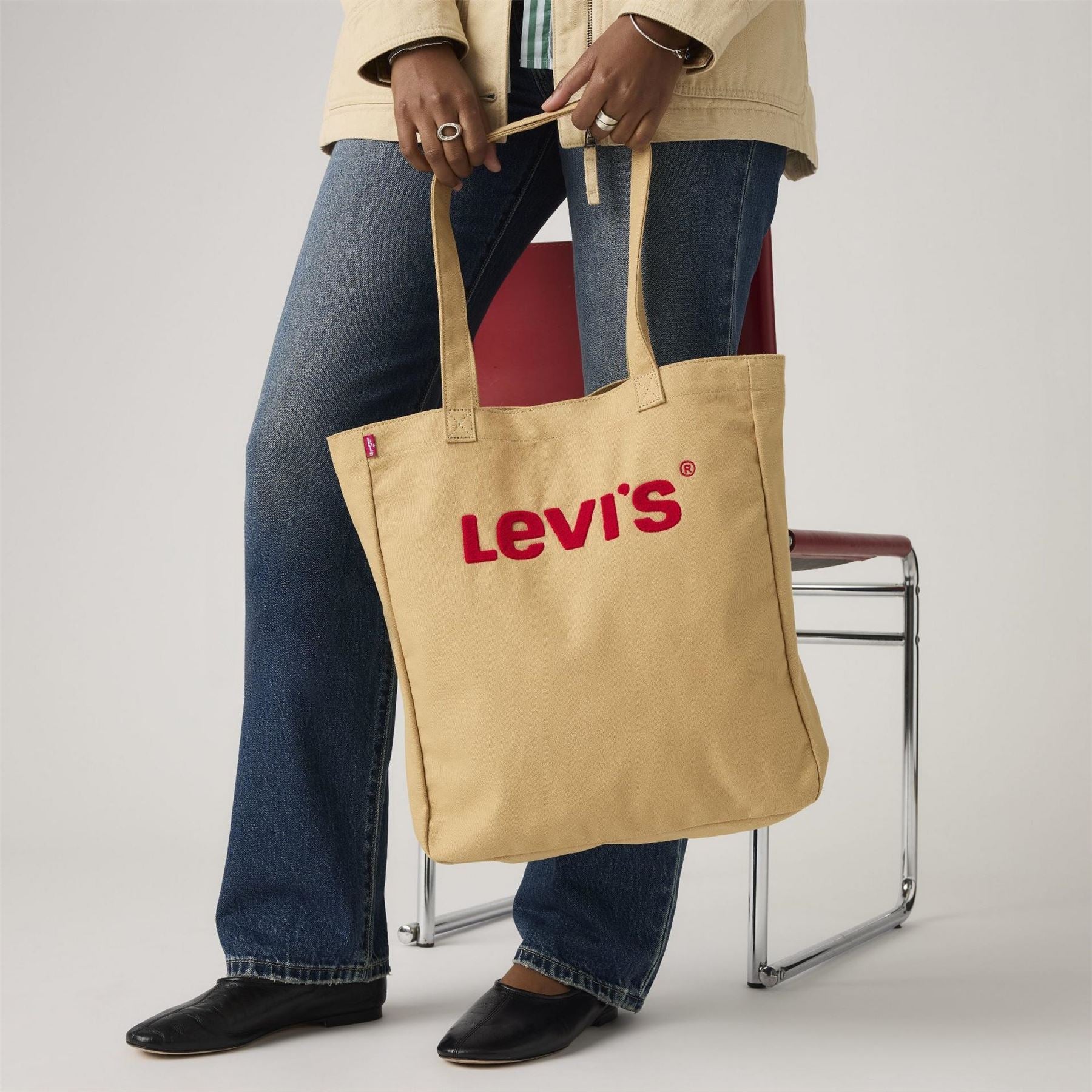 Levis Everyday Graphic Cotton Tote Bag