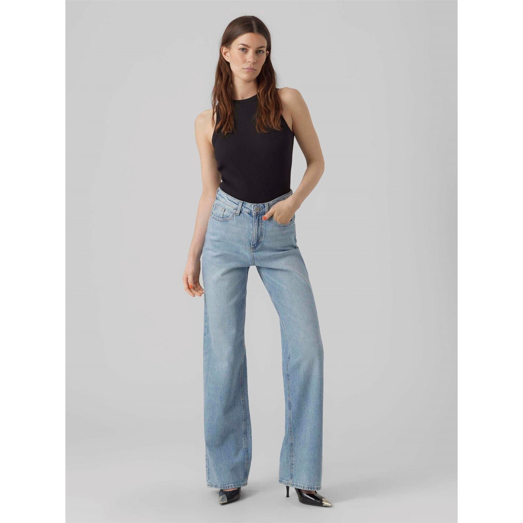 Vero Moda Ra339 Wide Jean