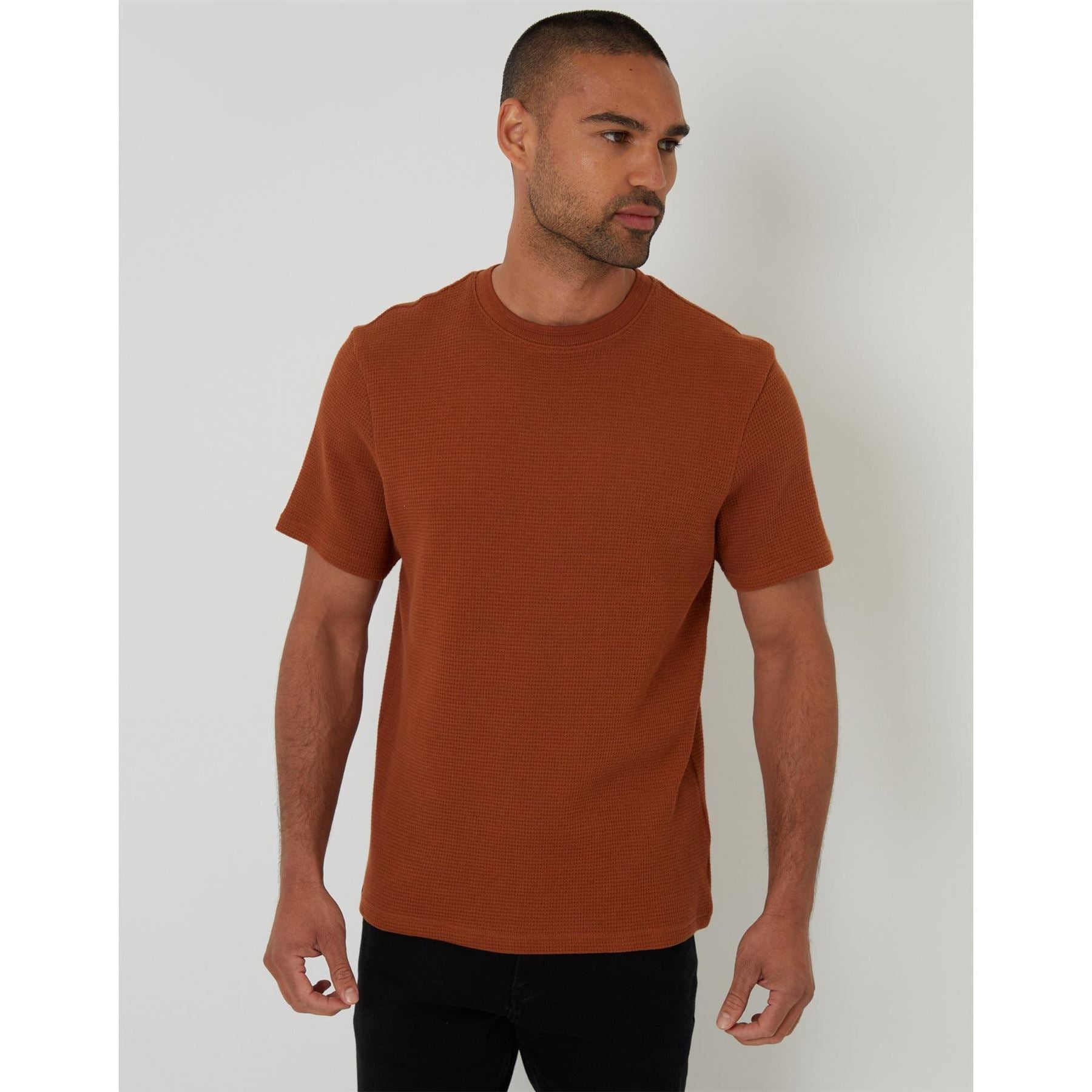 Threadbare Regular Fit Crew Neck Short Sleeve T-Shirt
