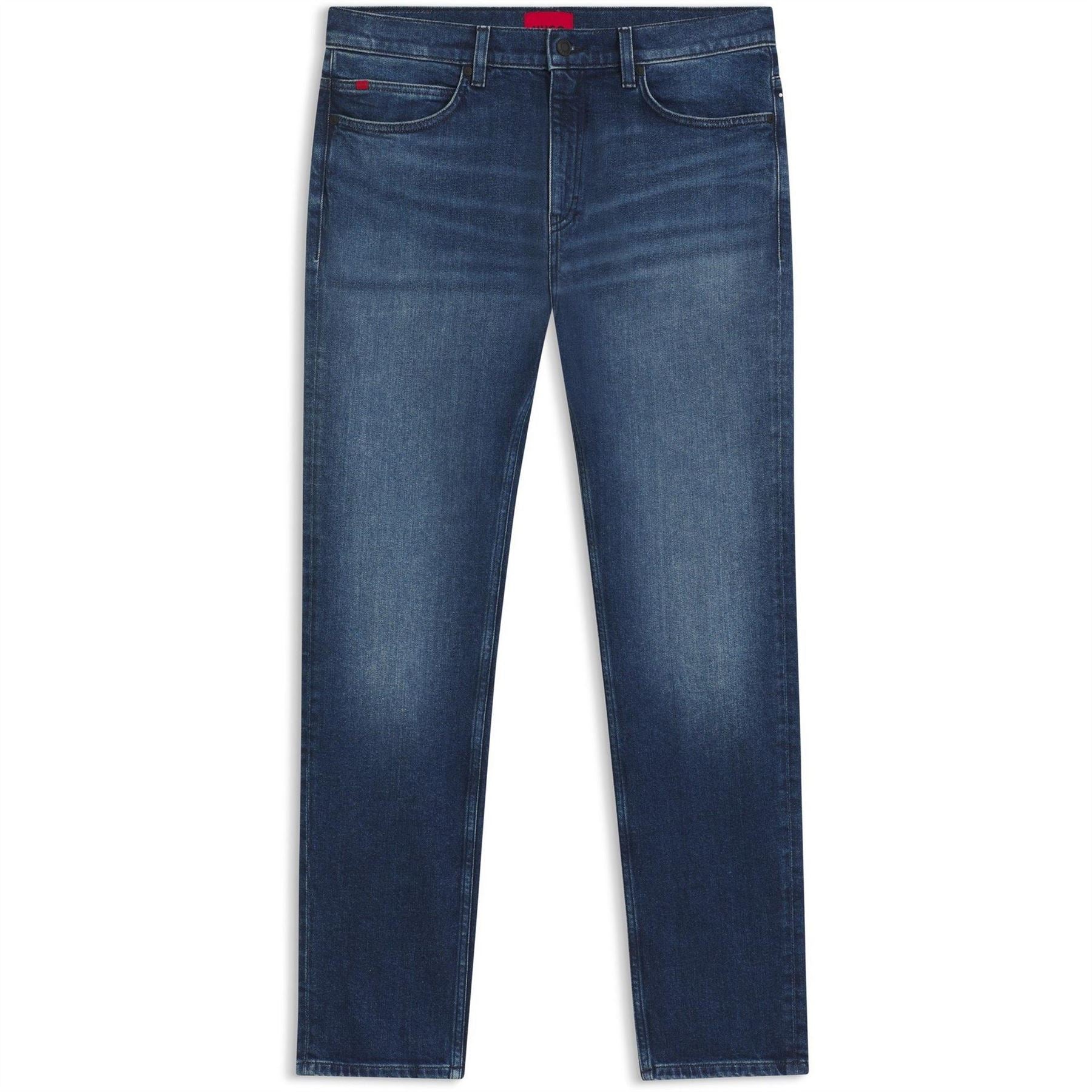 Hugo Mid Rise Slim Fit Five Pocket Jeans