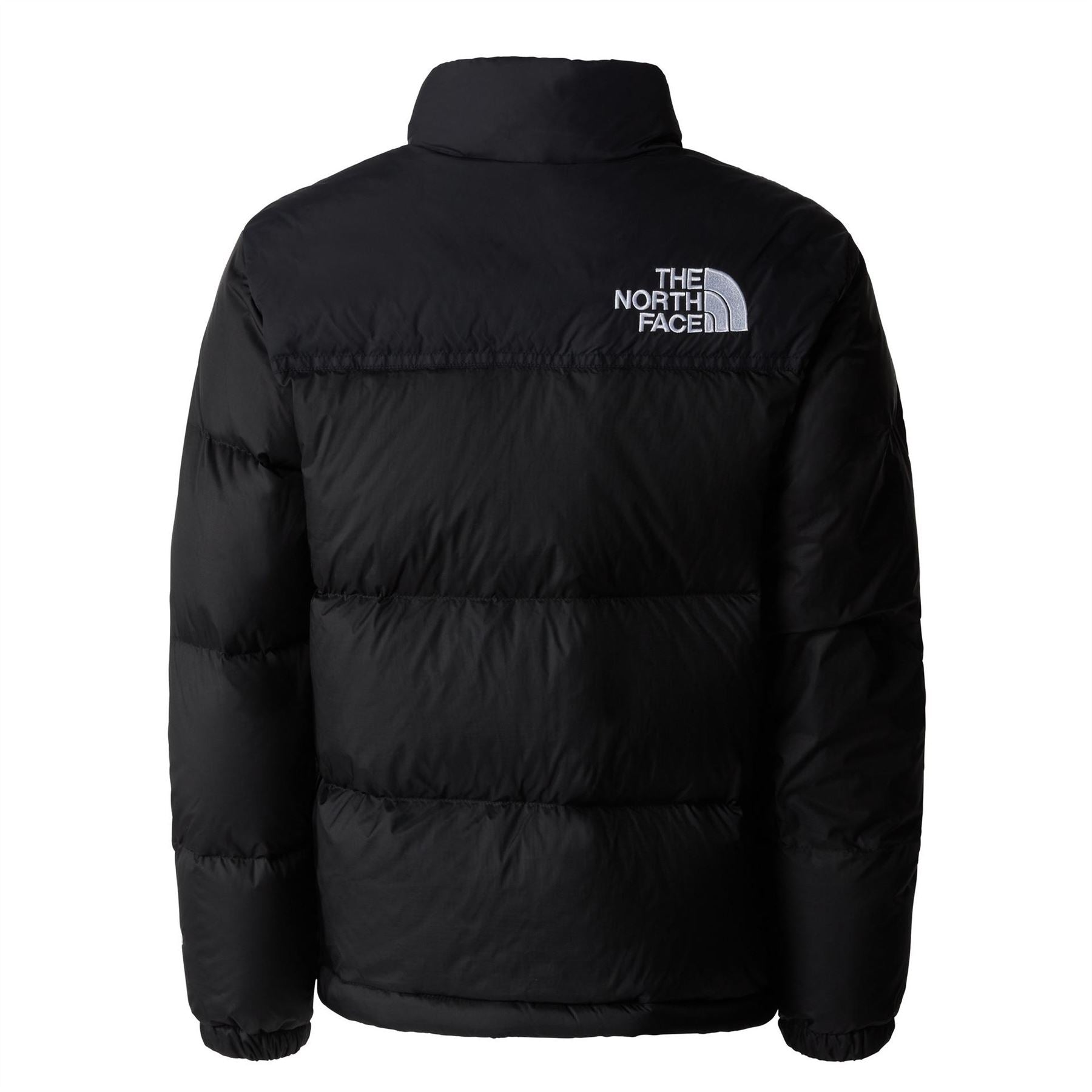The North Face Solid Patterned Snap Button Zipped Pocket Puffer Jacket