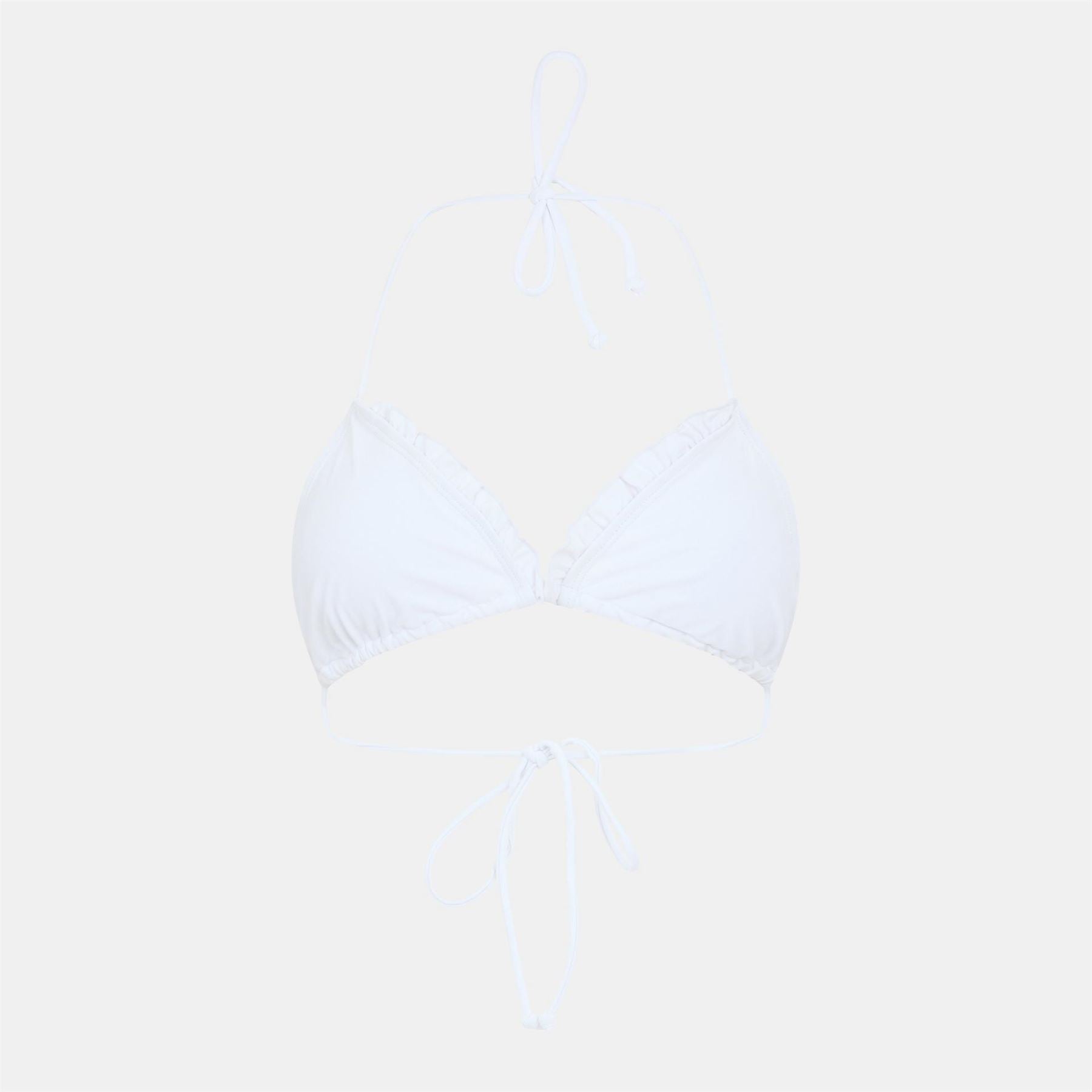 Brave Soul Bikini Top With Frill