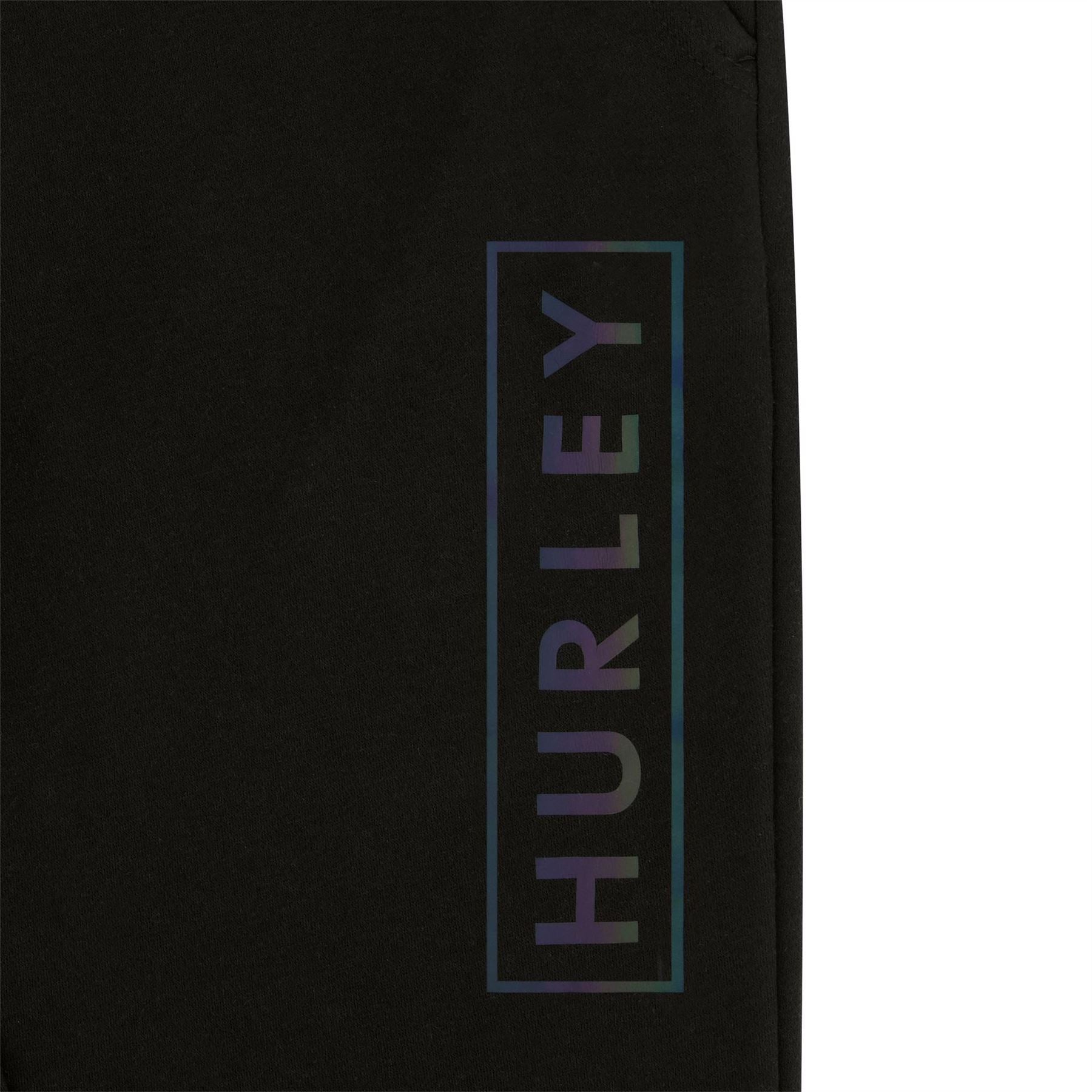 Hurley Solid Patterned Ribbed Cuff Slim Joggers