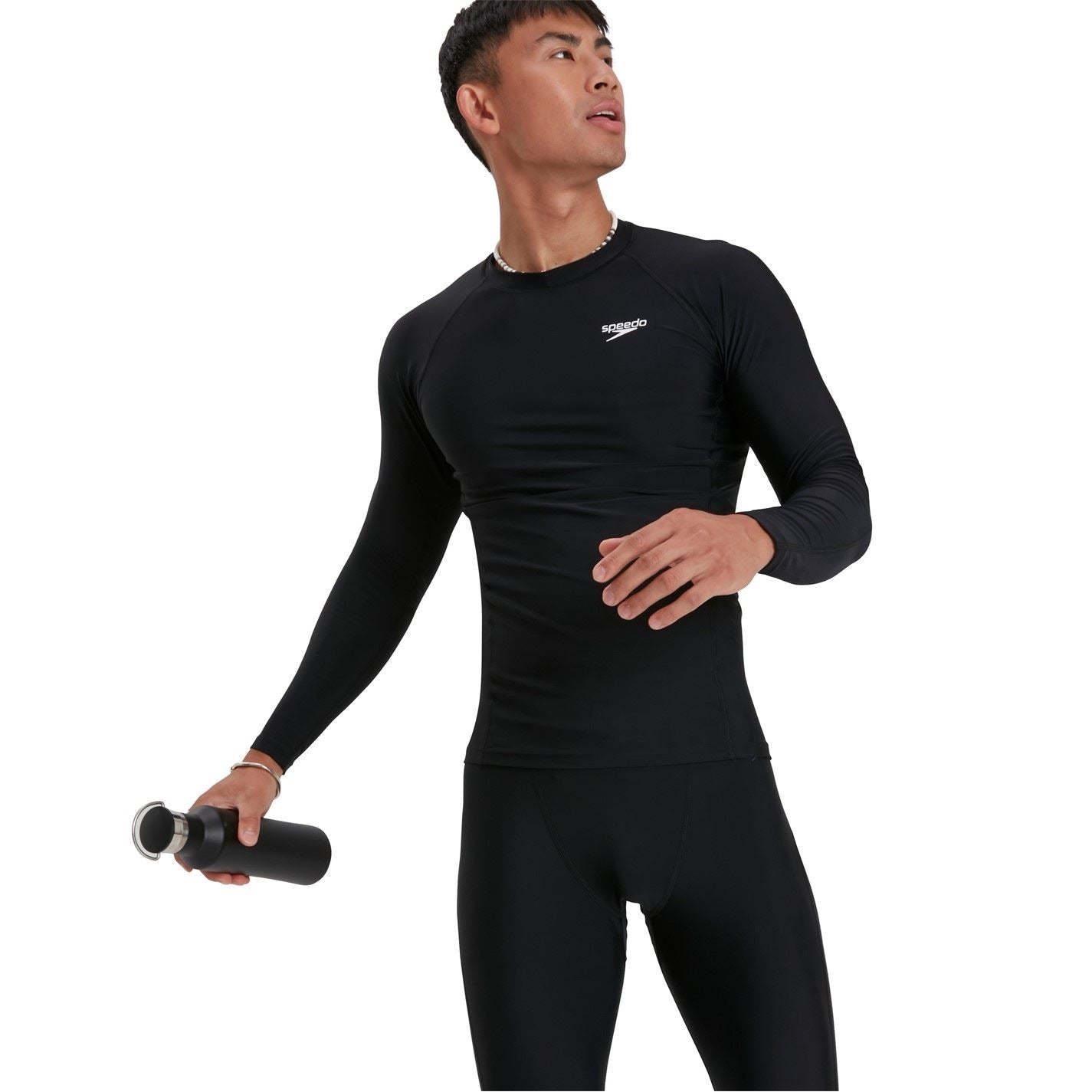 Speedo Mens Long Sleeved Sun Protection Top