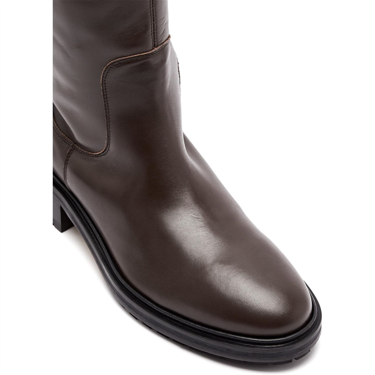 Aeyde Calf Flat Knee Boot