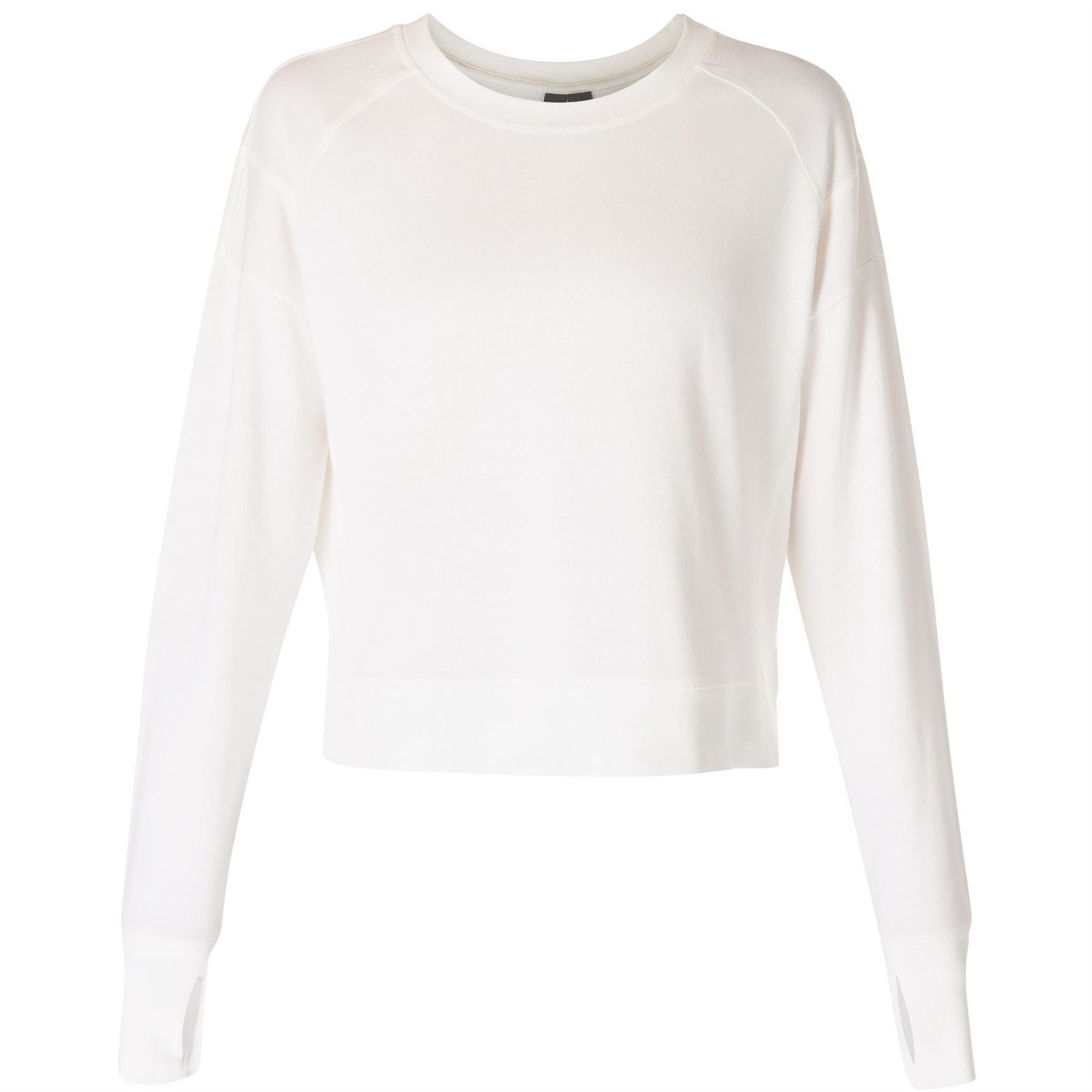Sweaty Betty Cropped Raglan Sleeve Relaxed Fit Sweatshirt
