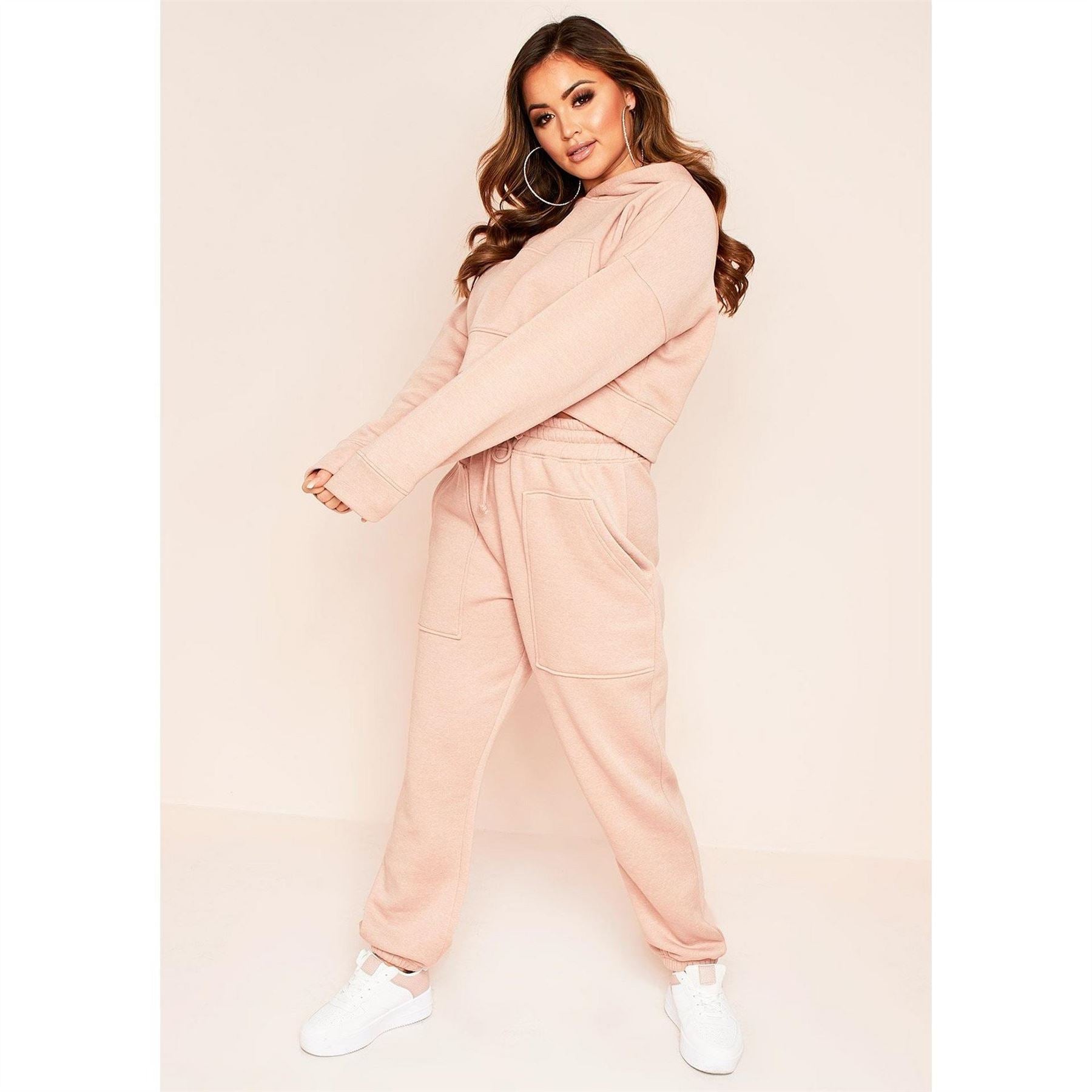 Missy Empire Front Cropped Hoodie