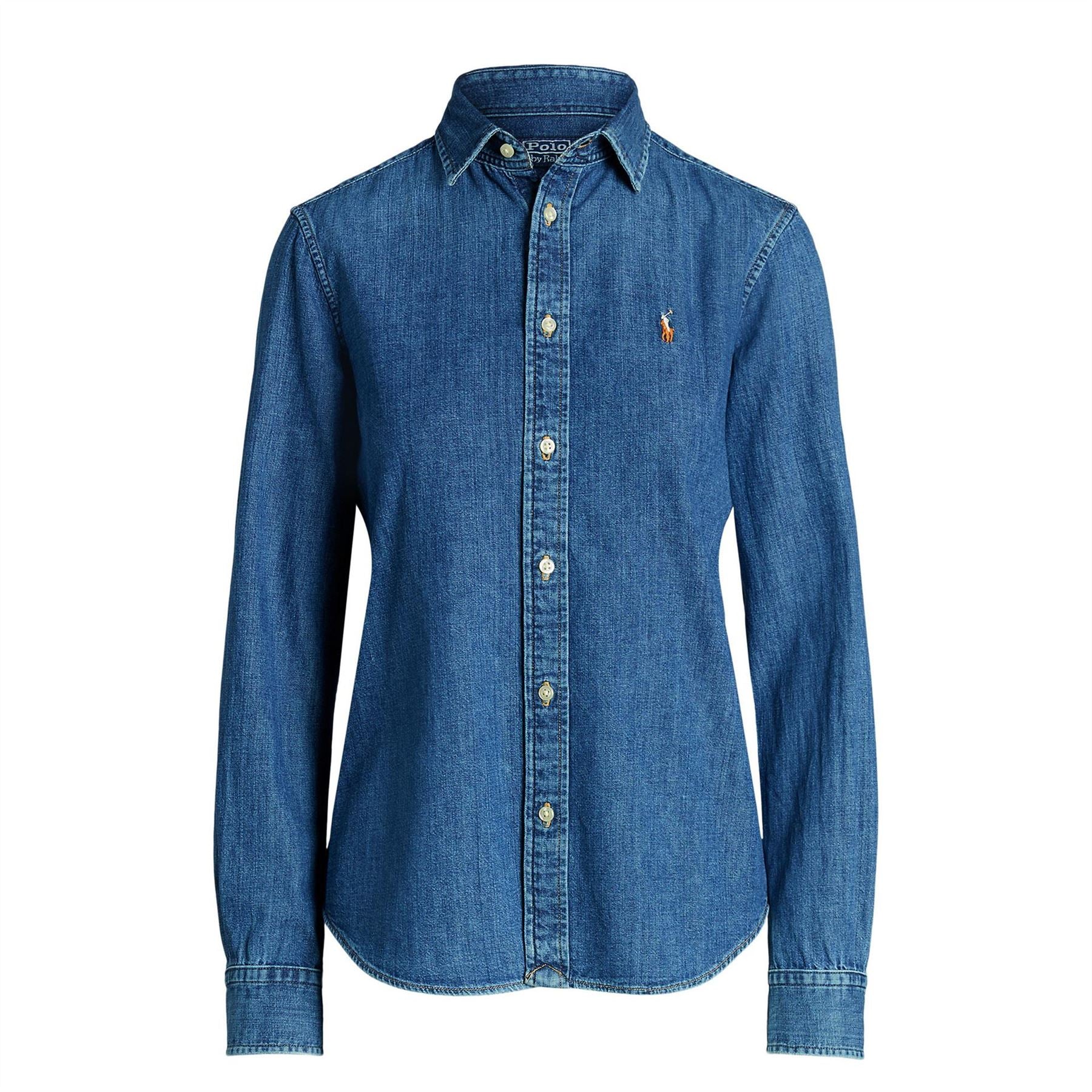 Polo Ralph Lauren Charlotte Plain Denim Shirt