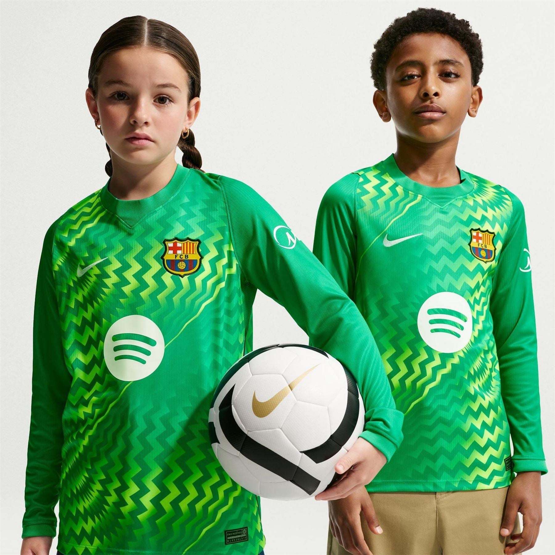Nike Barcelona Home Goalkeeper Shirt 2026 27 Juniors