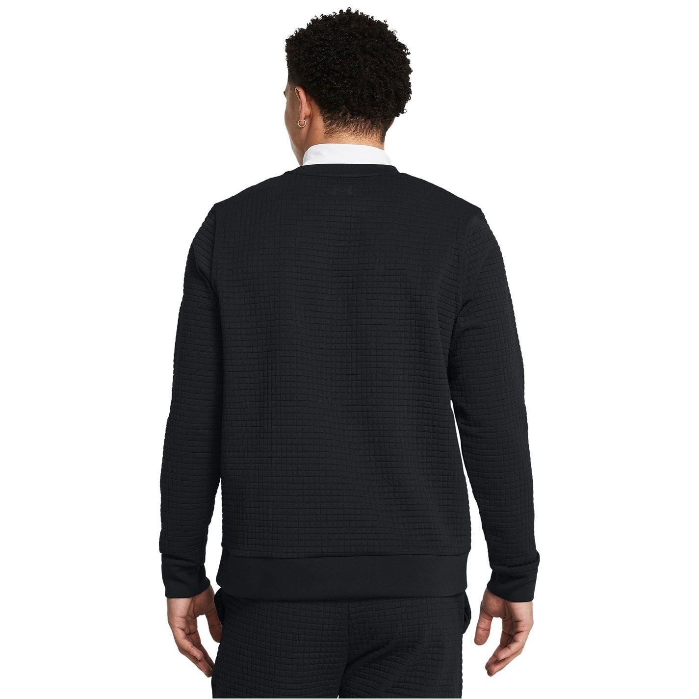 Under Armour Unstoppable Crew Neck Ribbed Collar Long Sleeve Sweater