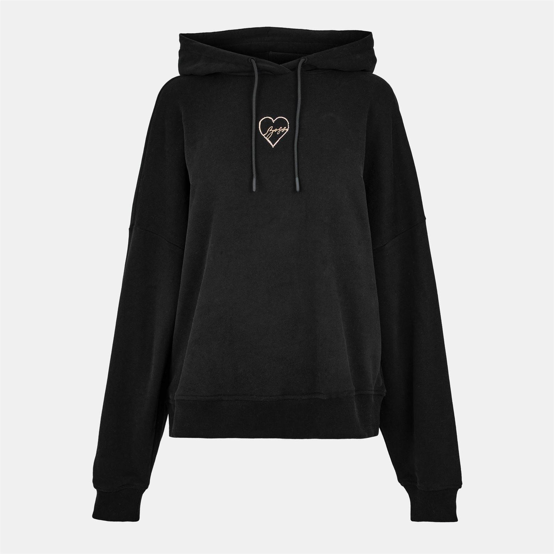 Boss Drop Shoulder Long Sleeve Relaxed Fit Top
