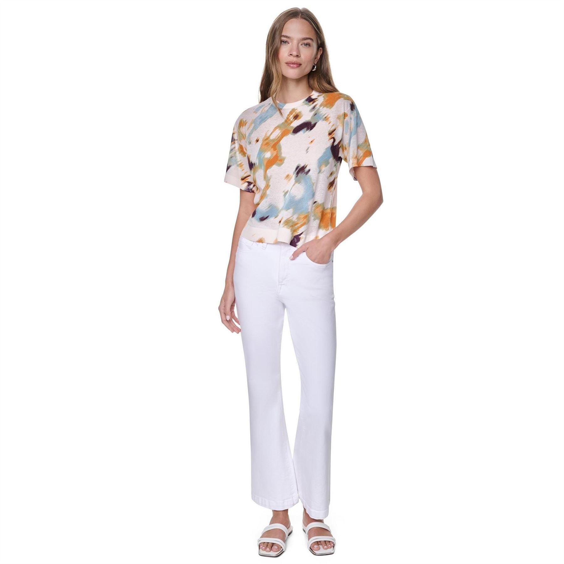 DKNY Short Sleeve Blouse