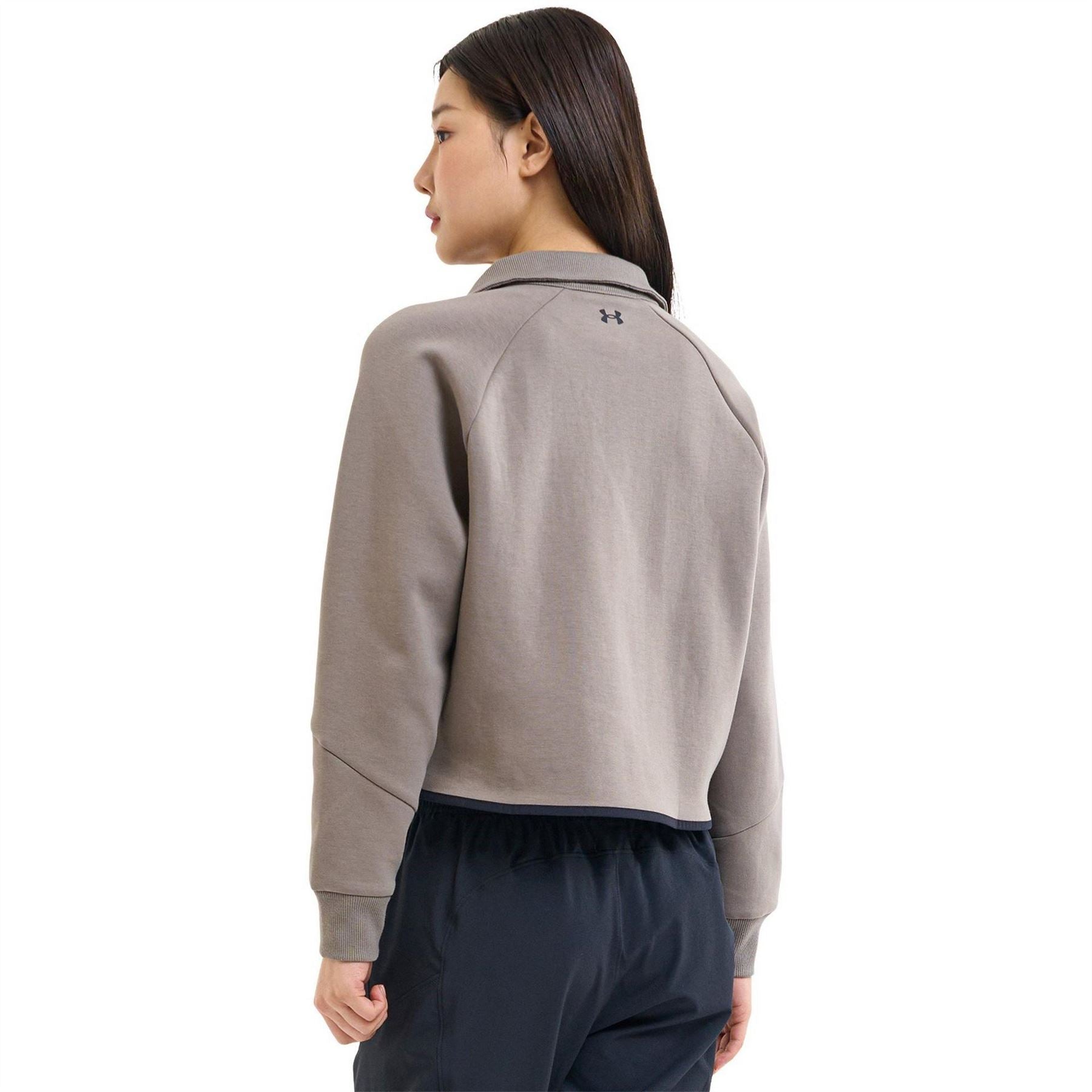 Under Armour Rugby Collared Neck Raglan Sleeve Sweatshirt