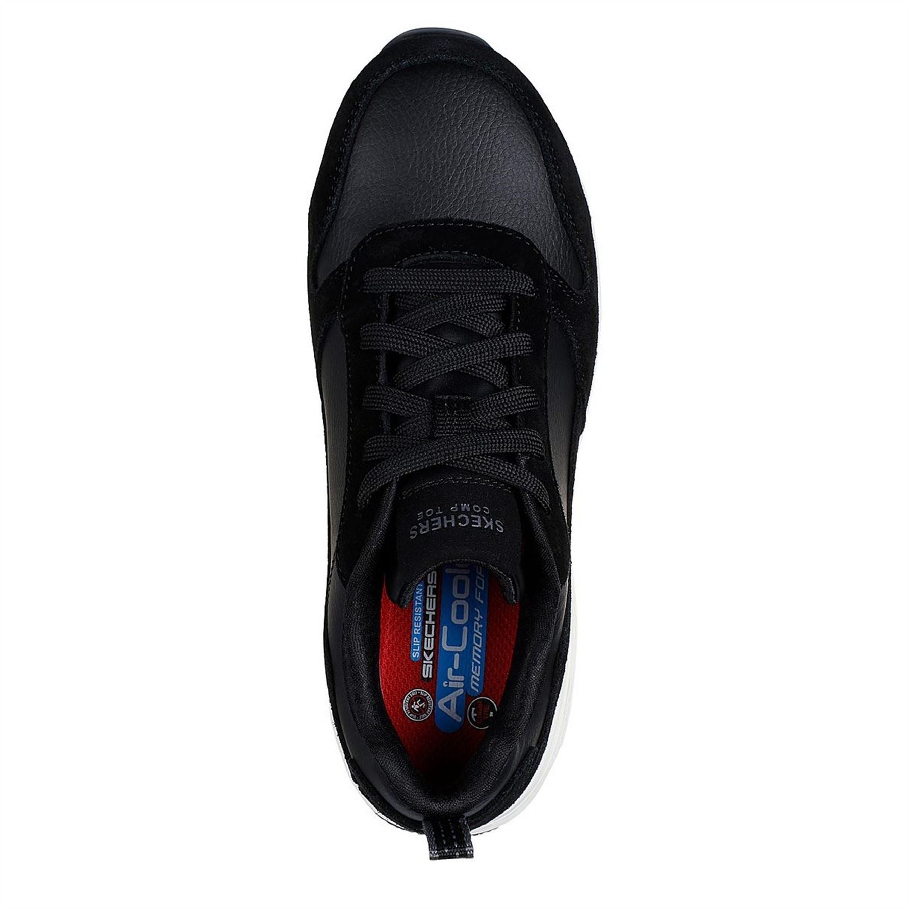 Skechers Womens Up Safety Toe With Skech Air S Non Slip Shoes