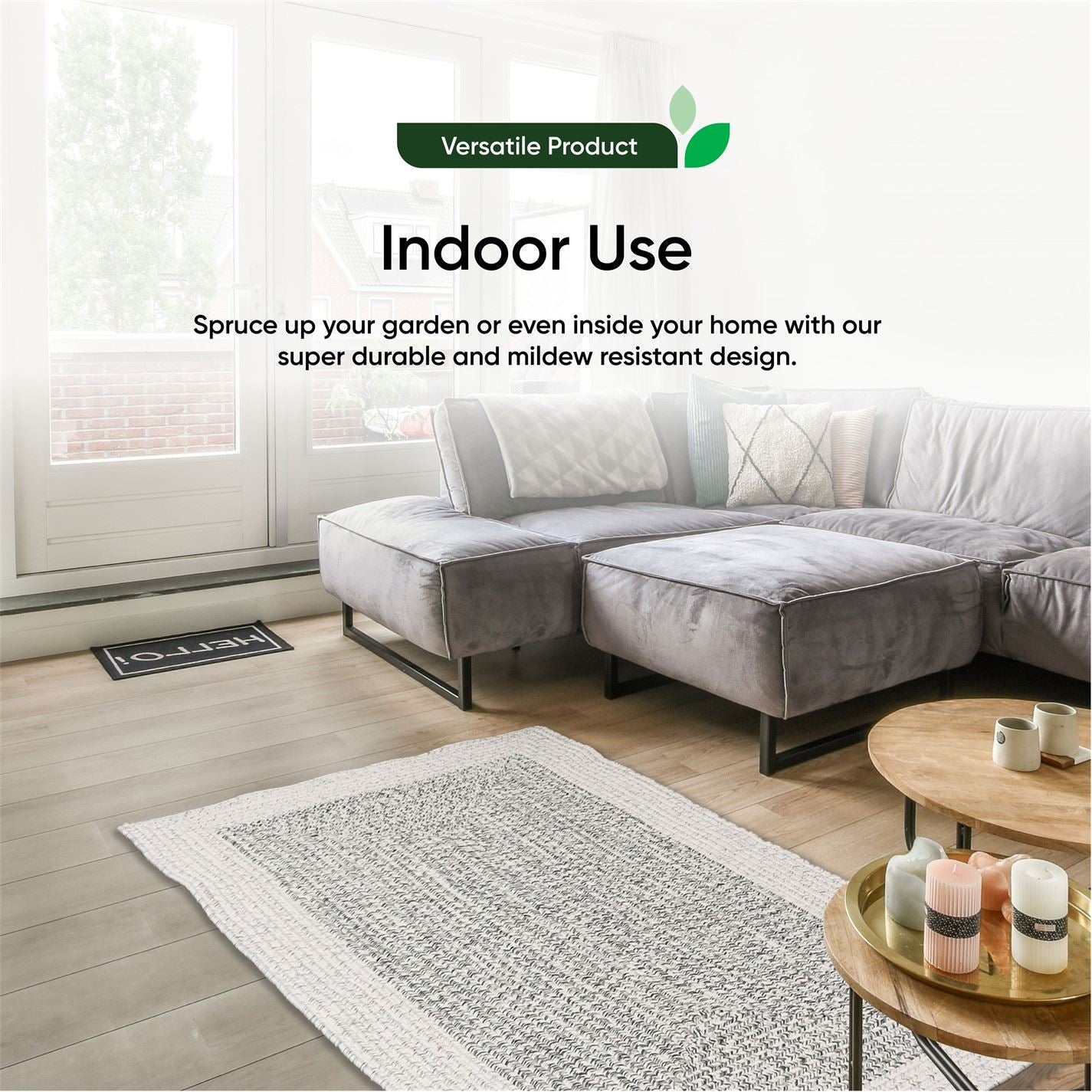 Streetwize Jute Outdoor Rugs