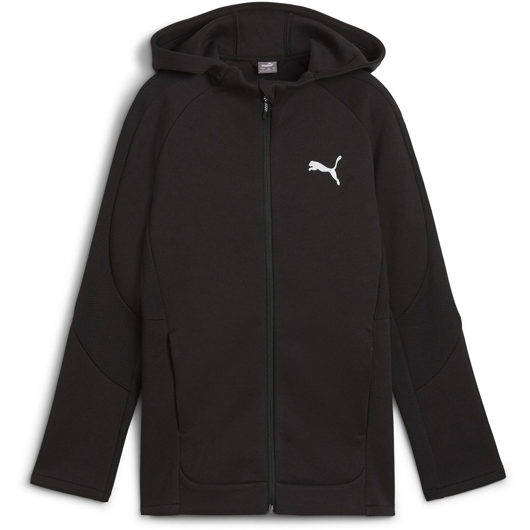 Puma Evostripe Hooded Sweat Jacket with Ribbed Cuff