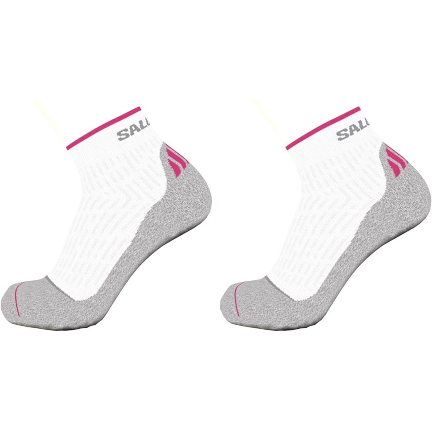 Salomon Womens Ultra Quarter 2 Pack Running Socks