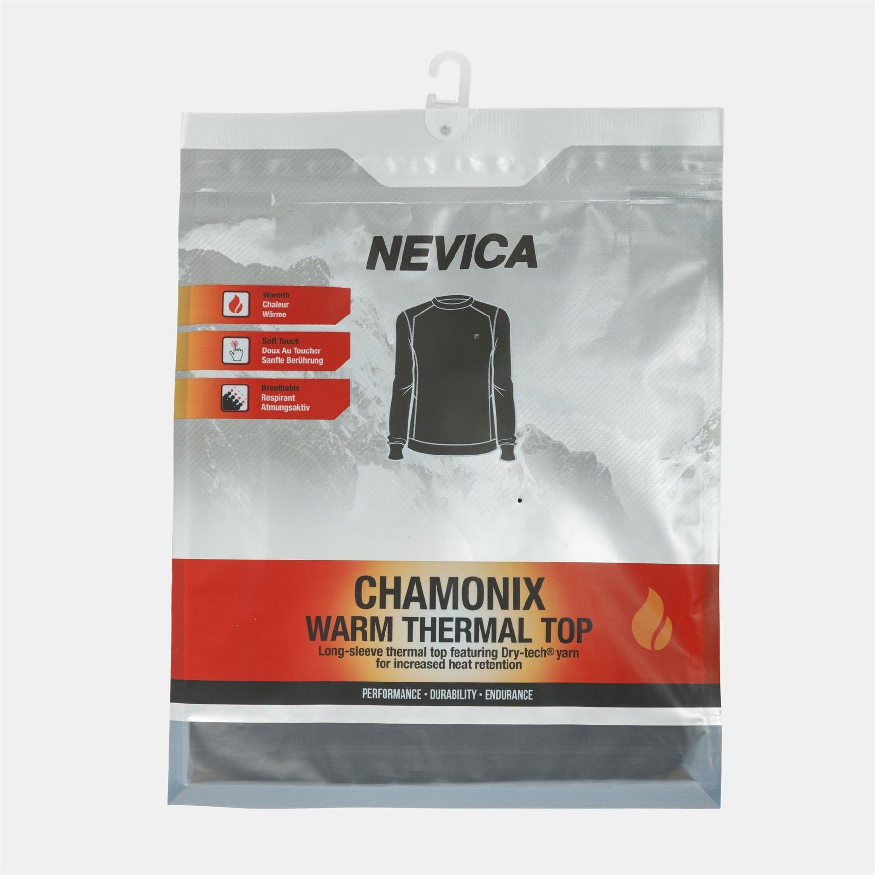 Nevica Chamonix Long Sleeve Slim Fit Baselayer Top