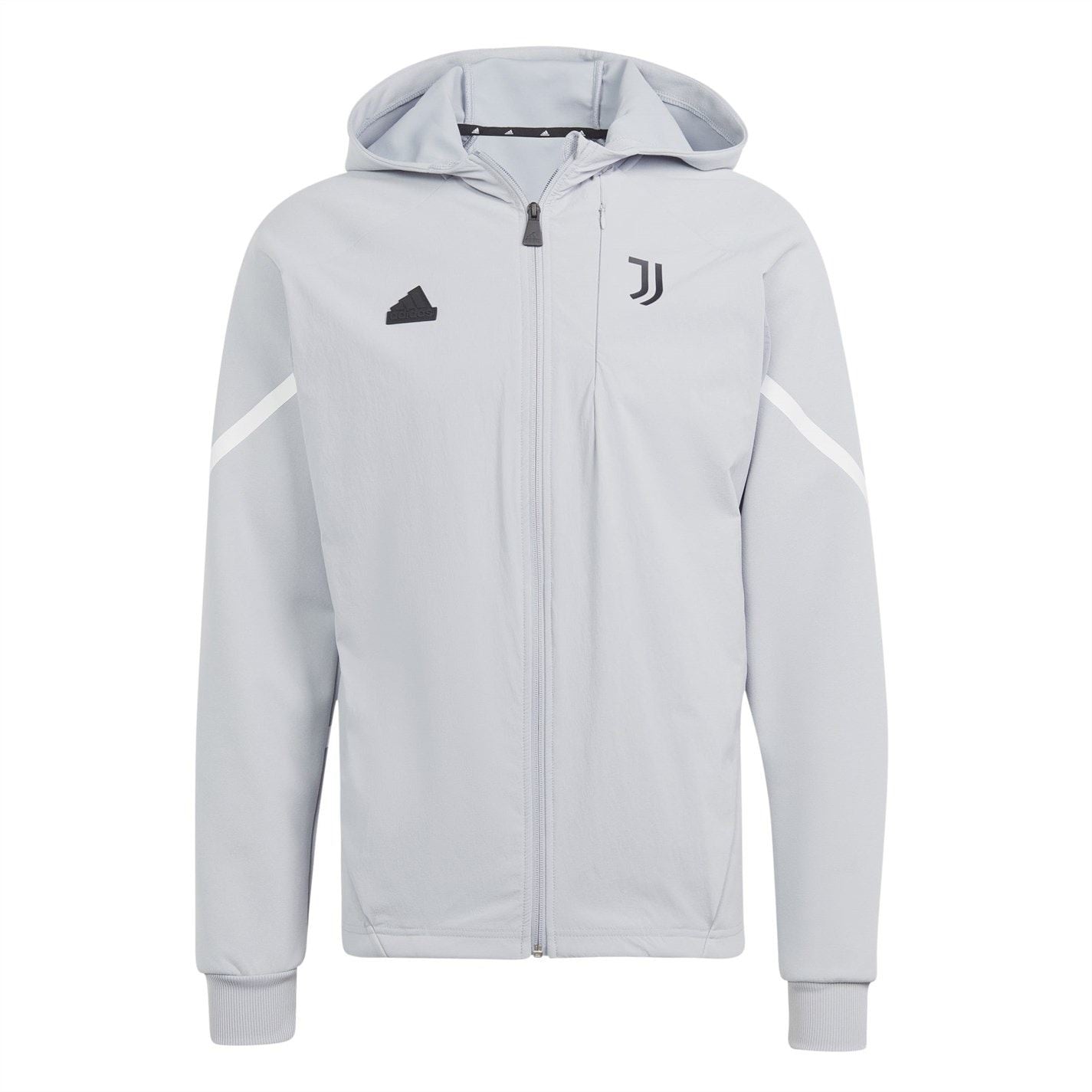 adidas Juventus Designed For Gameday Full Zip Hoodie Adults