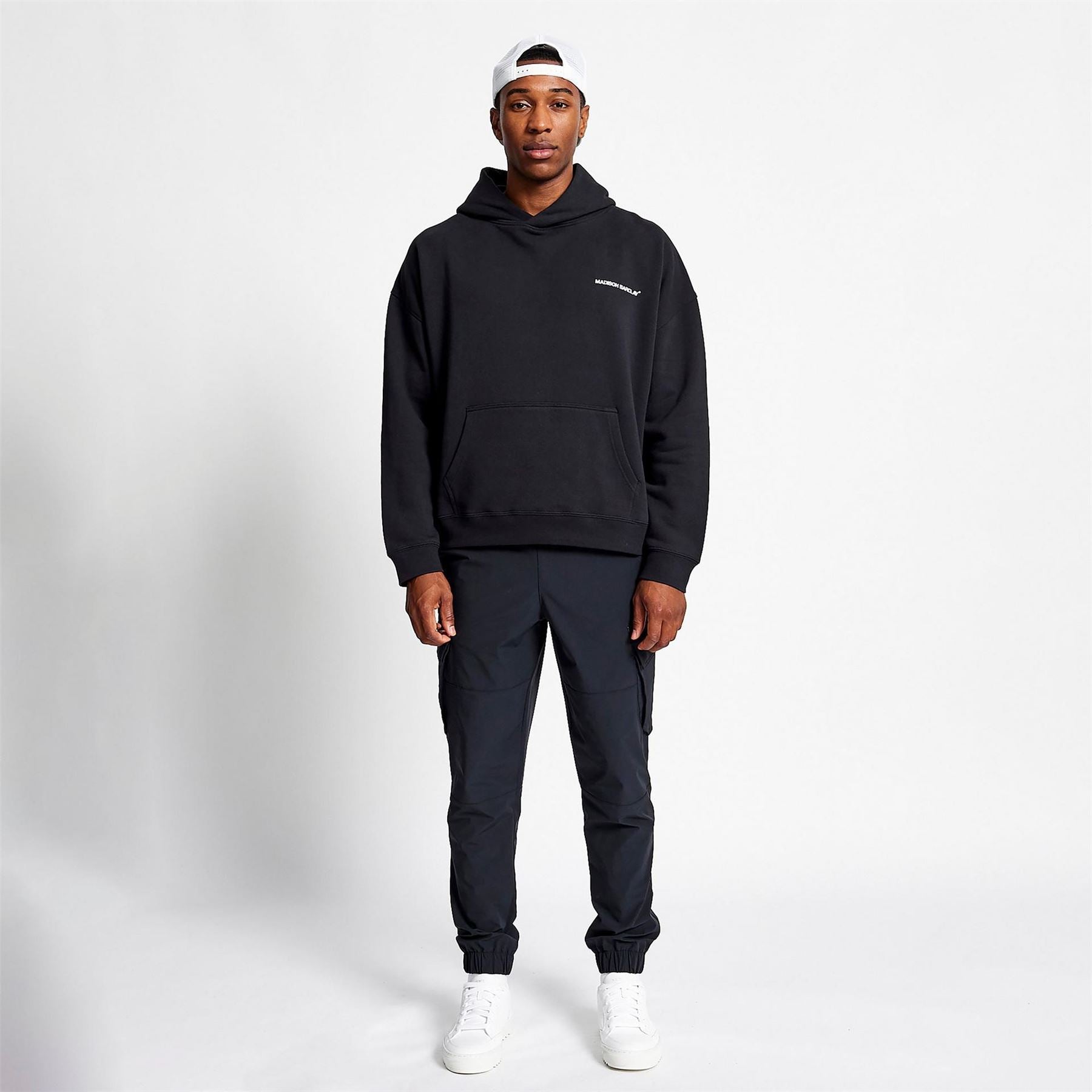 Madison Barclay Brghs Hooded Relaxed Fit Sweatshirt