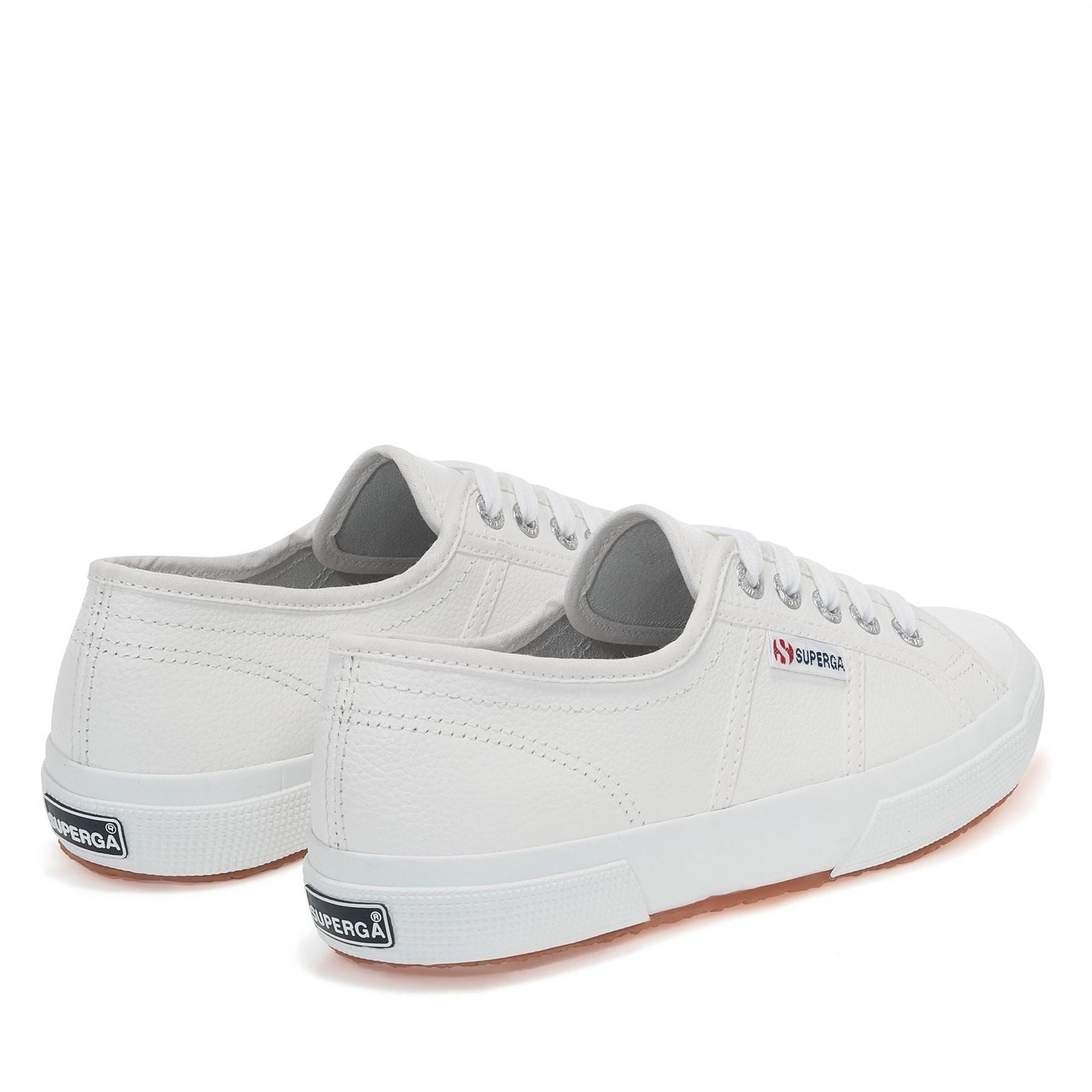 Superga 2750 Leather Canvas Low Top Sneakers