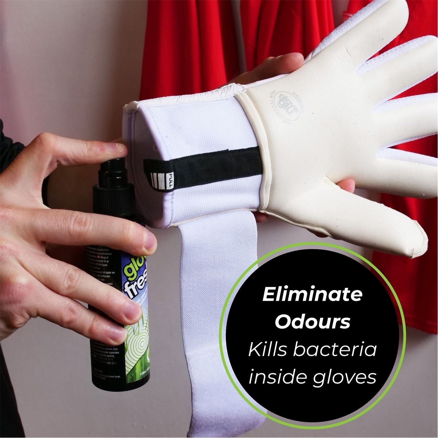 Glove Glu Grip N Fresh Goalkeeper Glove Kit