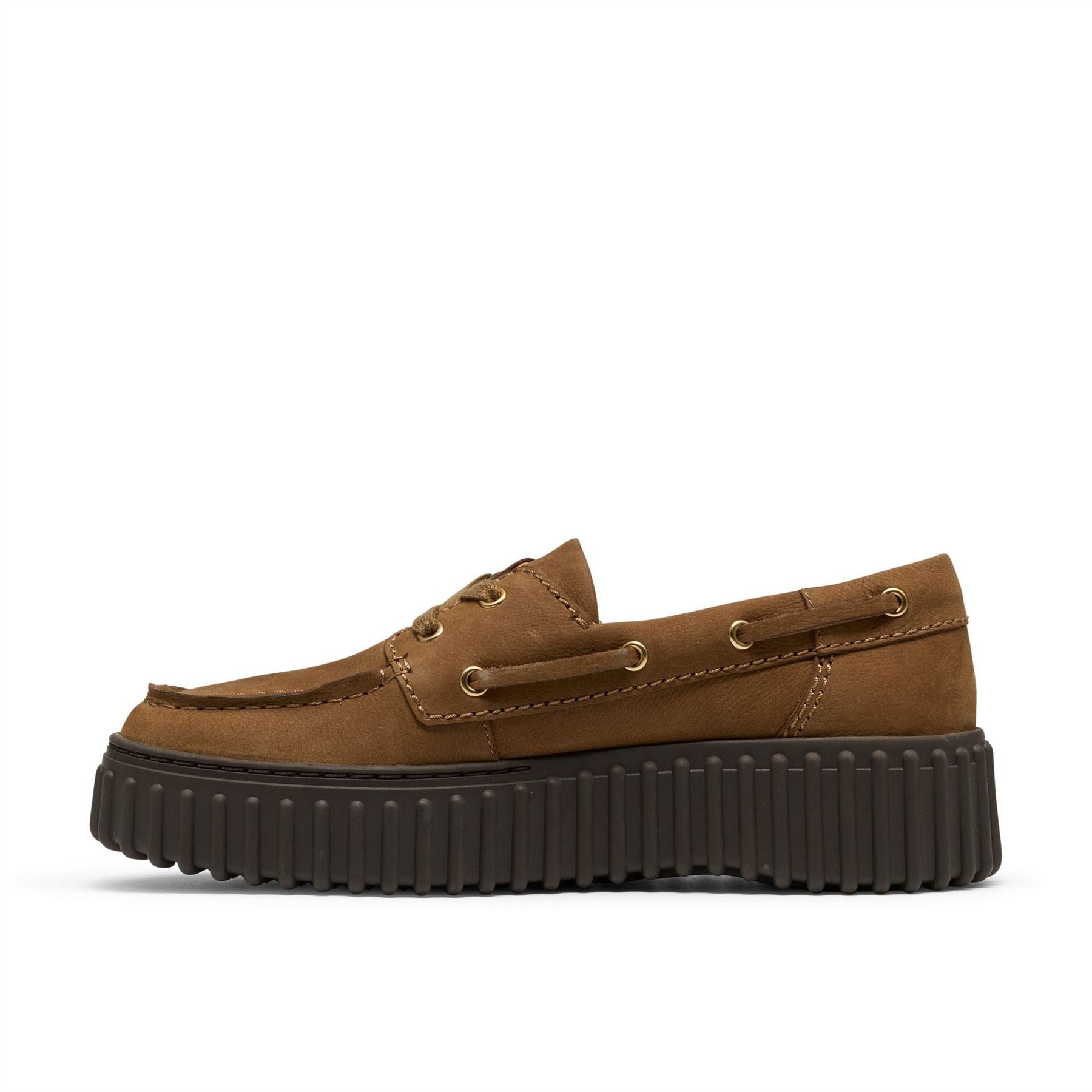 Clarks Torhill Leather Boat Shoes