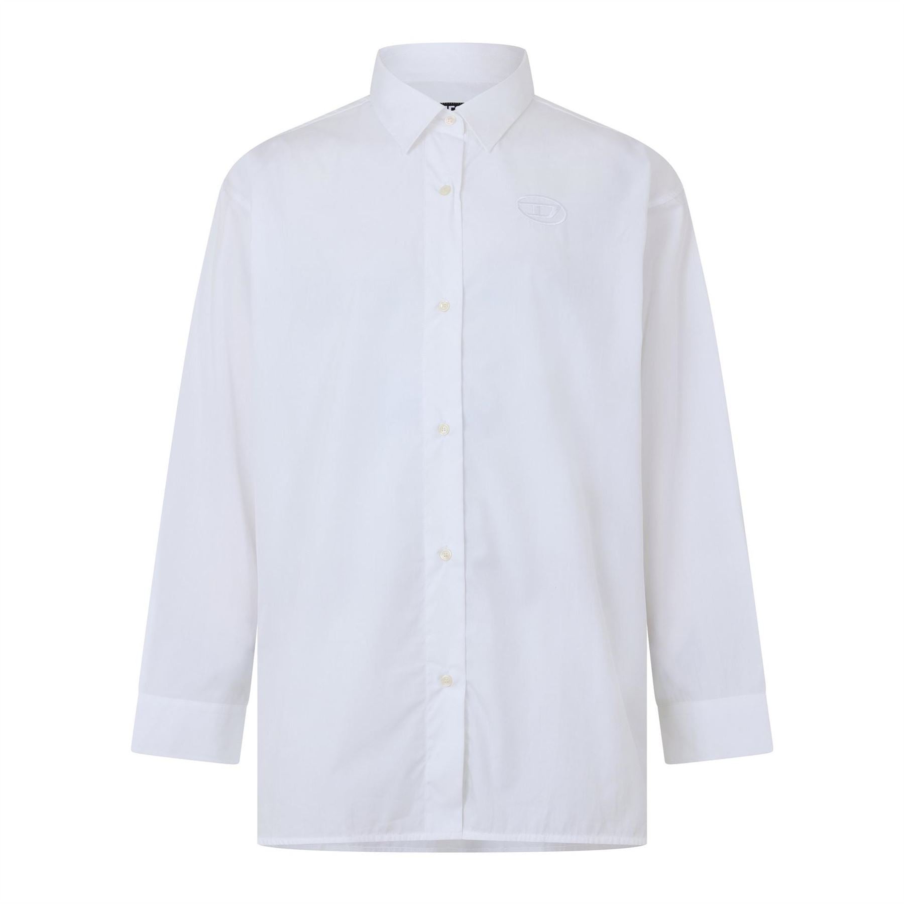 Diesel C Bruce B Long Sleeve Plain Shirt
