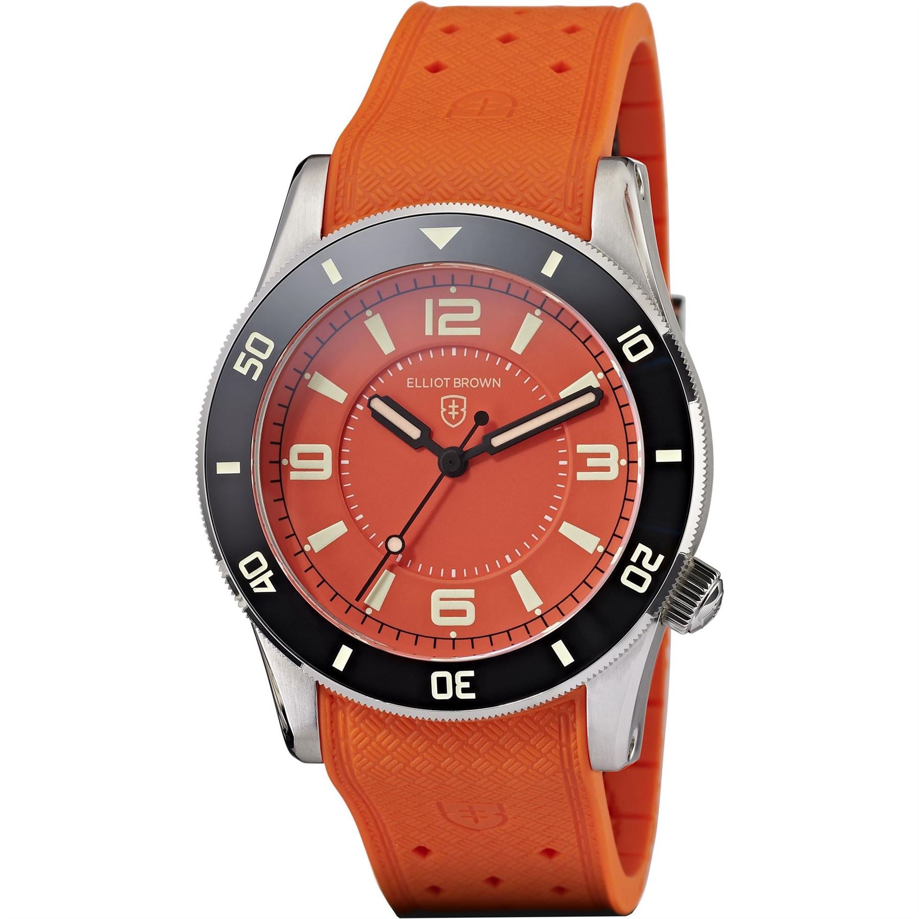 Elliot Brown Analogue Rubber Strap Watch