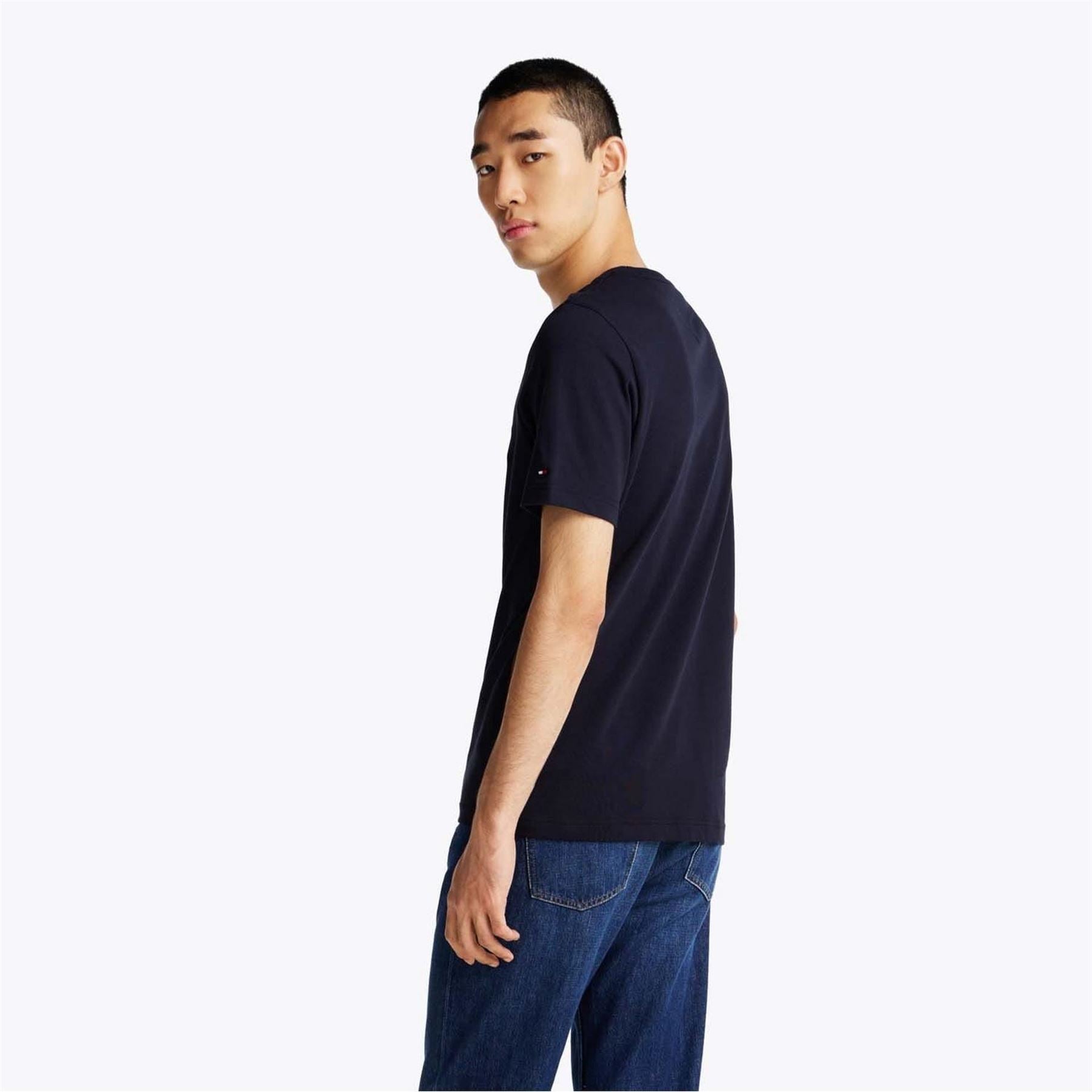 Tommy Hilfiger Logo Embroidery T-Shirt